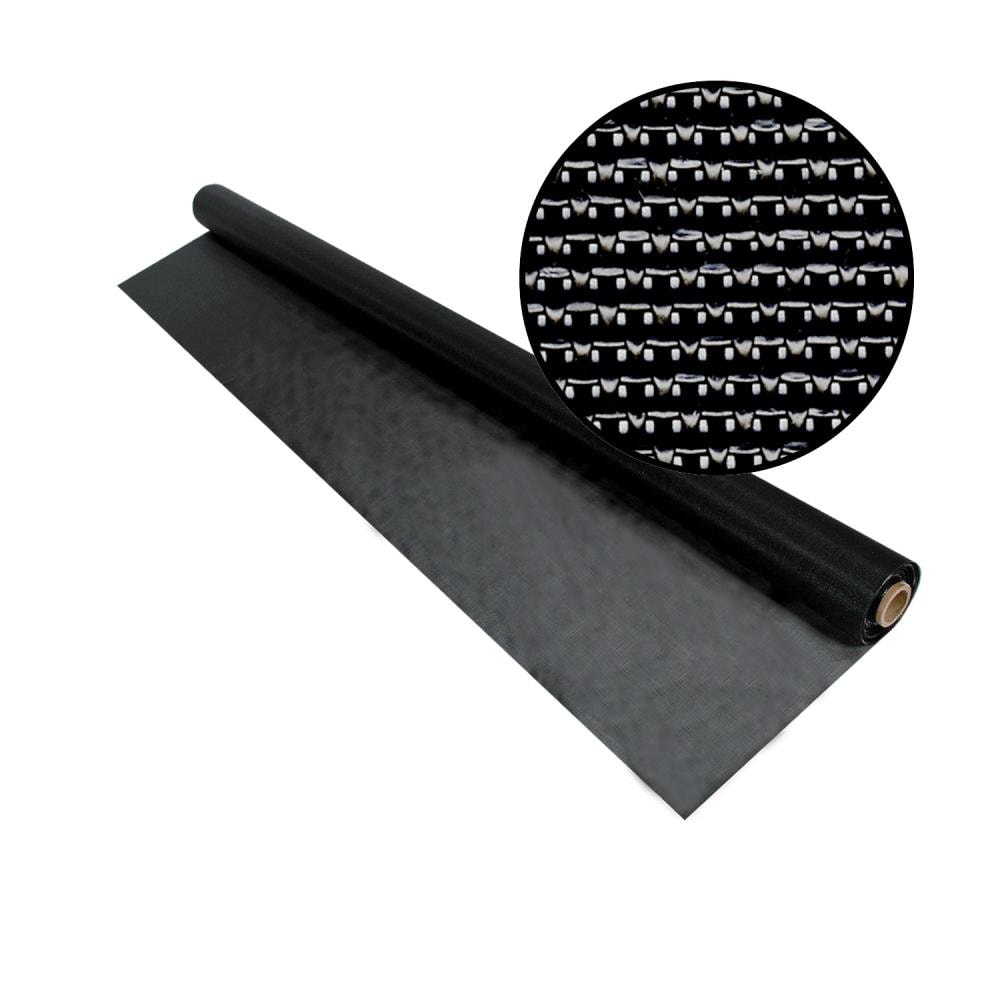 Phifer 3007934 SunTex174 90 5-ft x 50-ft Black Polyester Screen mesh