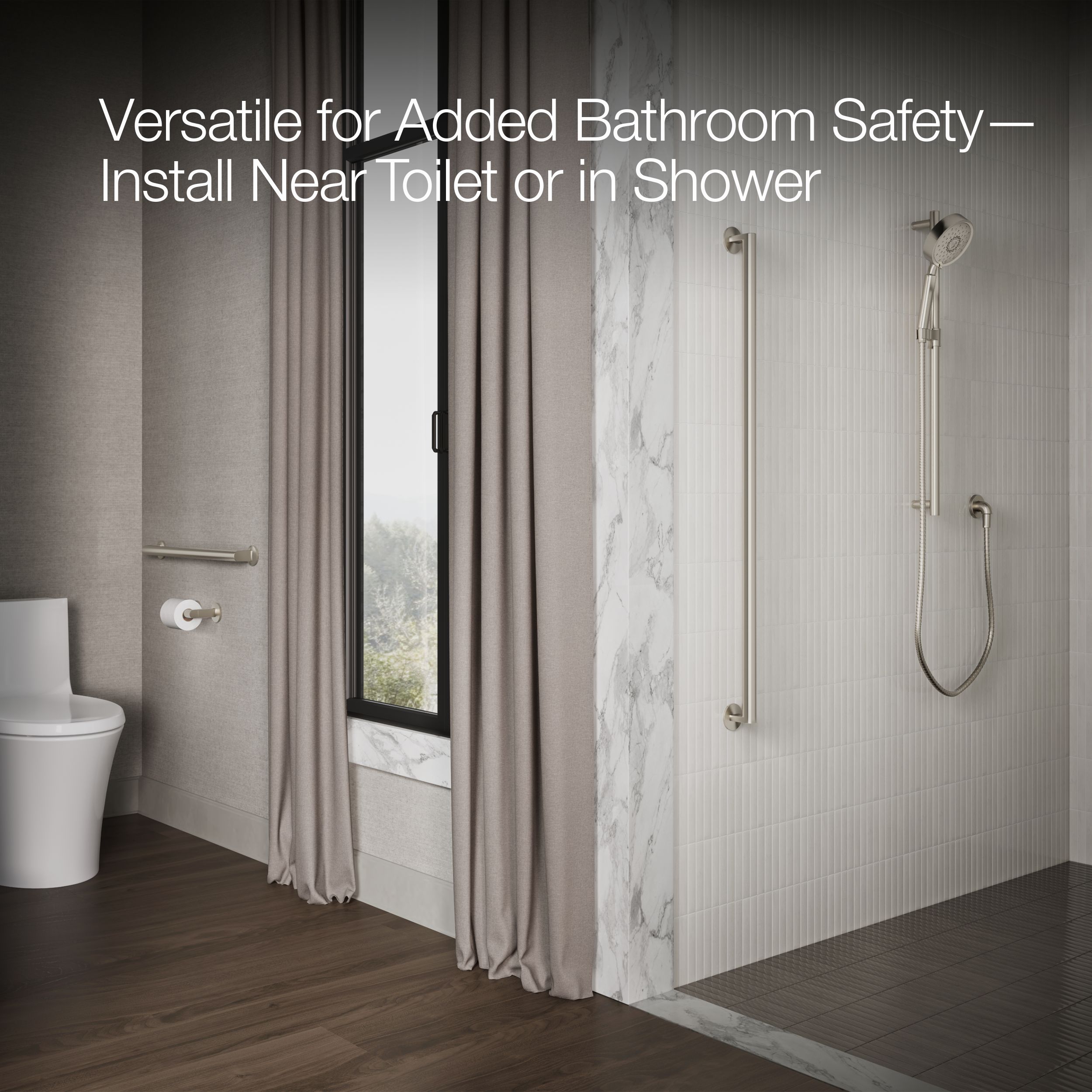 KOHLER K-78387-BN Grab-Bars - View #5