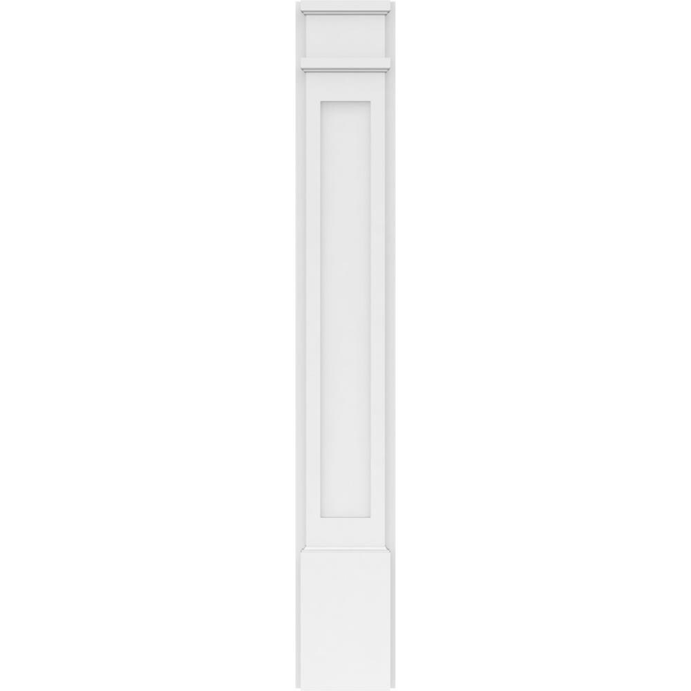 Ekena Millwork PILP07X048FP02-2 Entry-Door-Casing-Accents - View #3