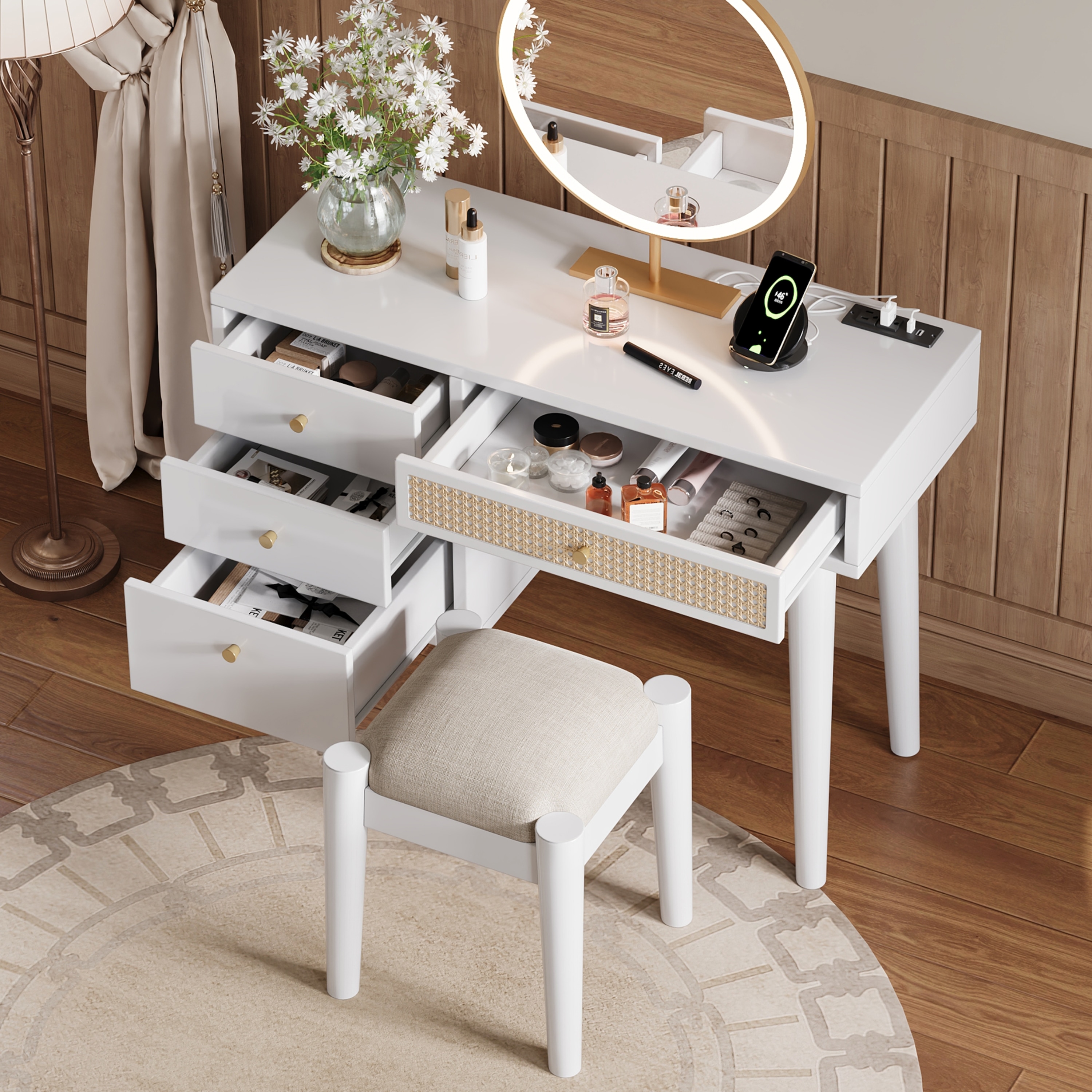LOVMOR SF-R-N733P180011K Bedroom-Vanities - View #2