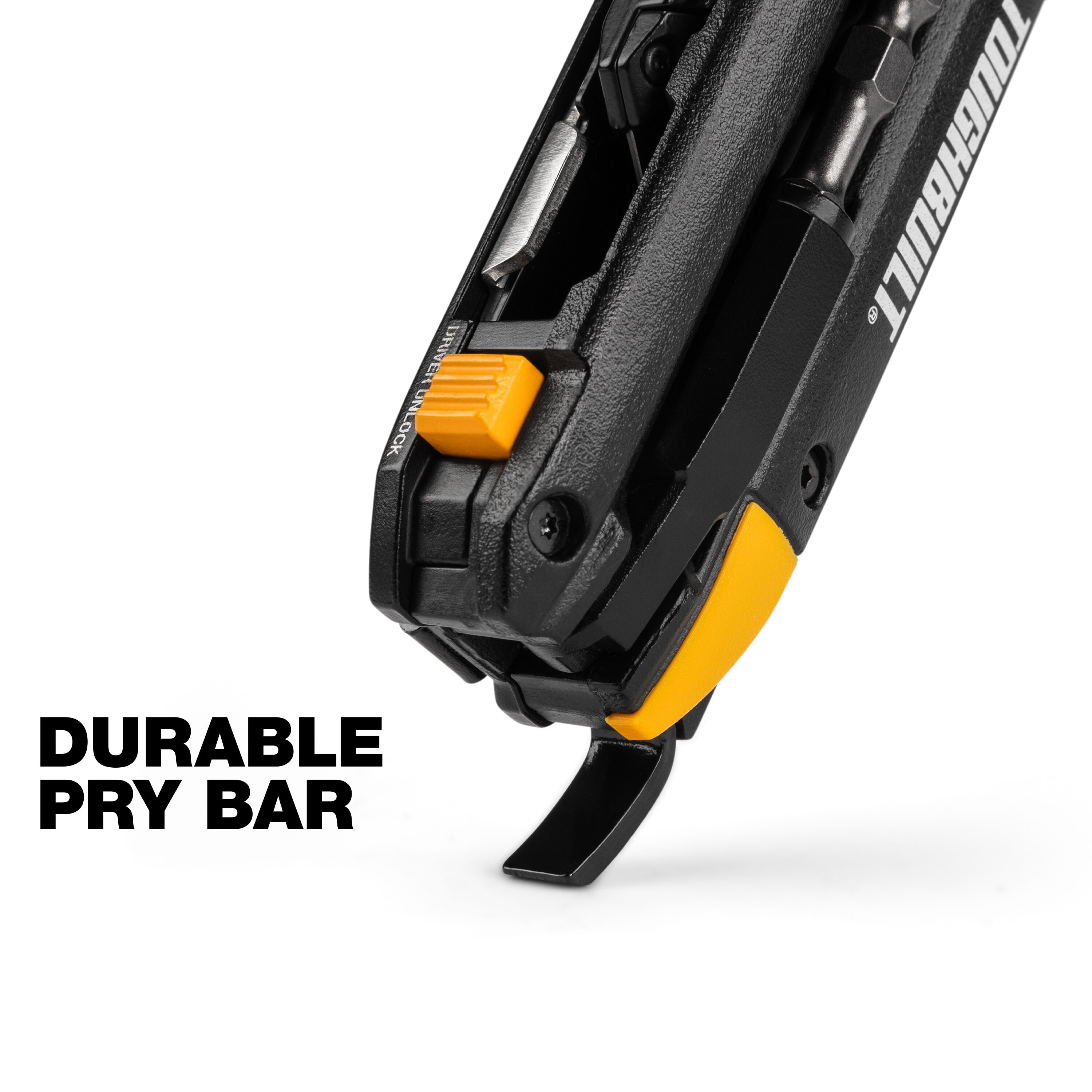 TOUGHBUILT 5-in-1 Electrician's 3/4-in 3-Blade Folding Utility Knife with  On Tool Blade Storage