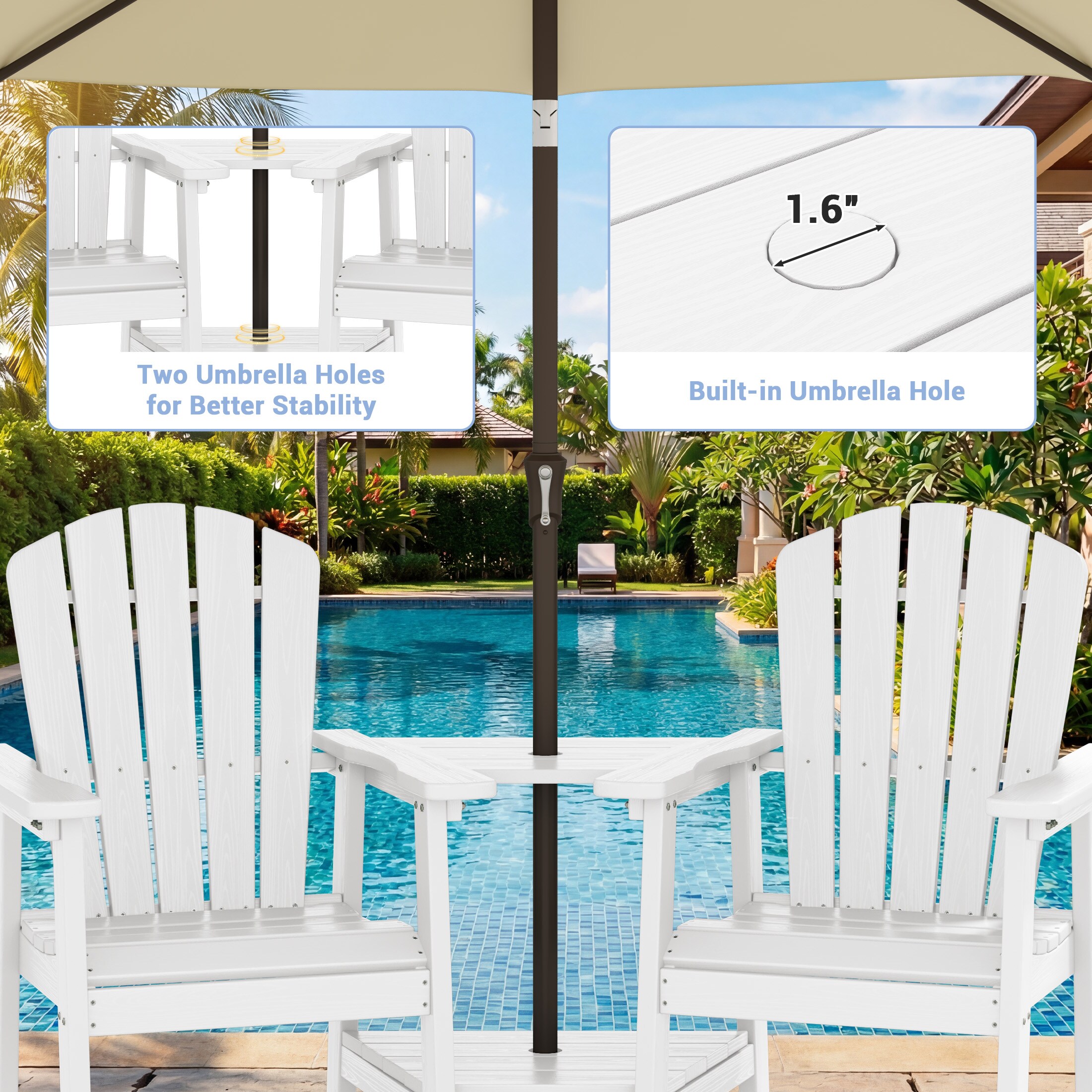 Serwall SW-2DPHC-WT Patio-Chairs - View #4