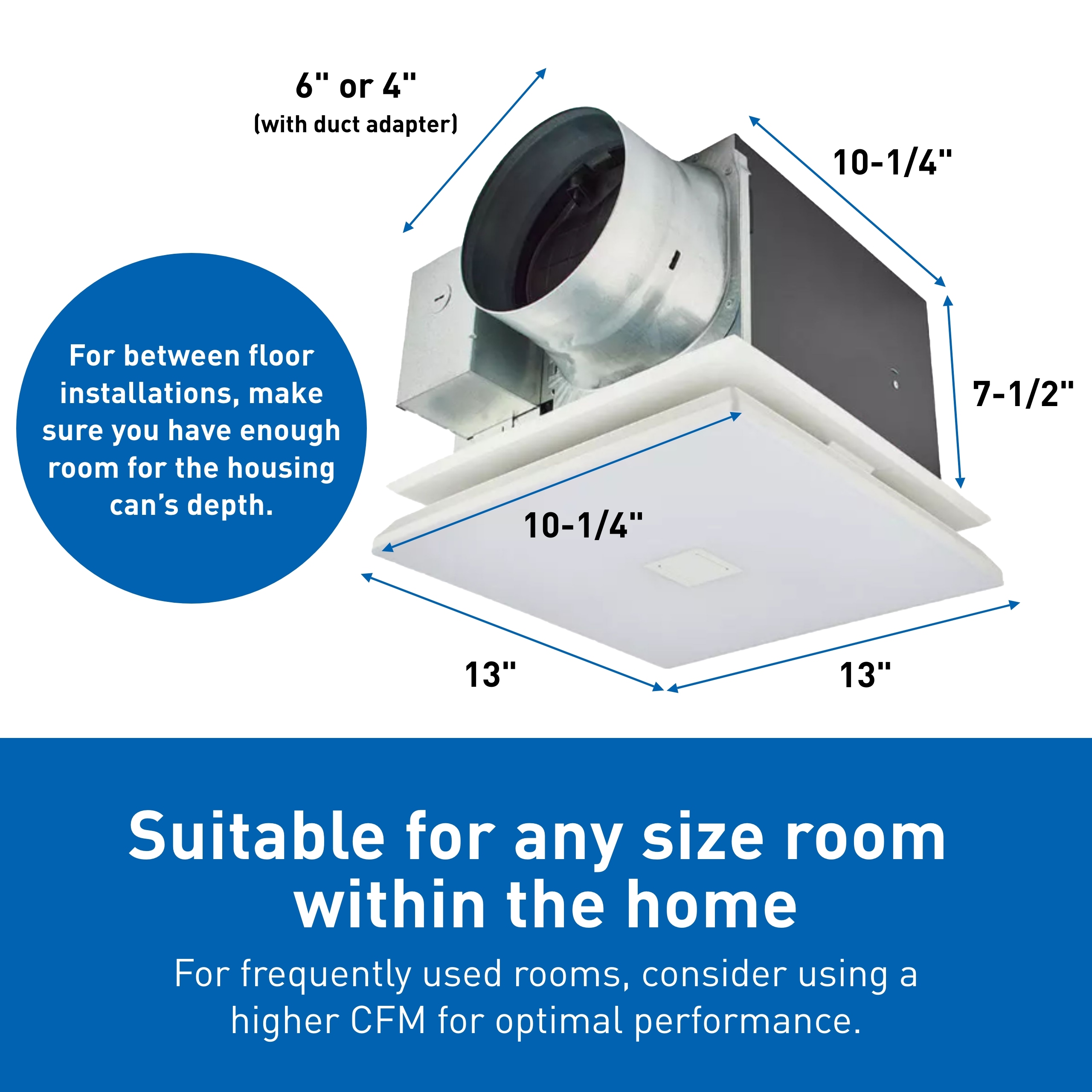 Panasonic FV-0511VKSL3K Bath-Fans - View #3