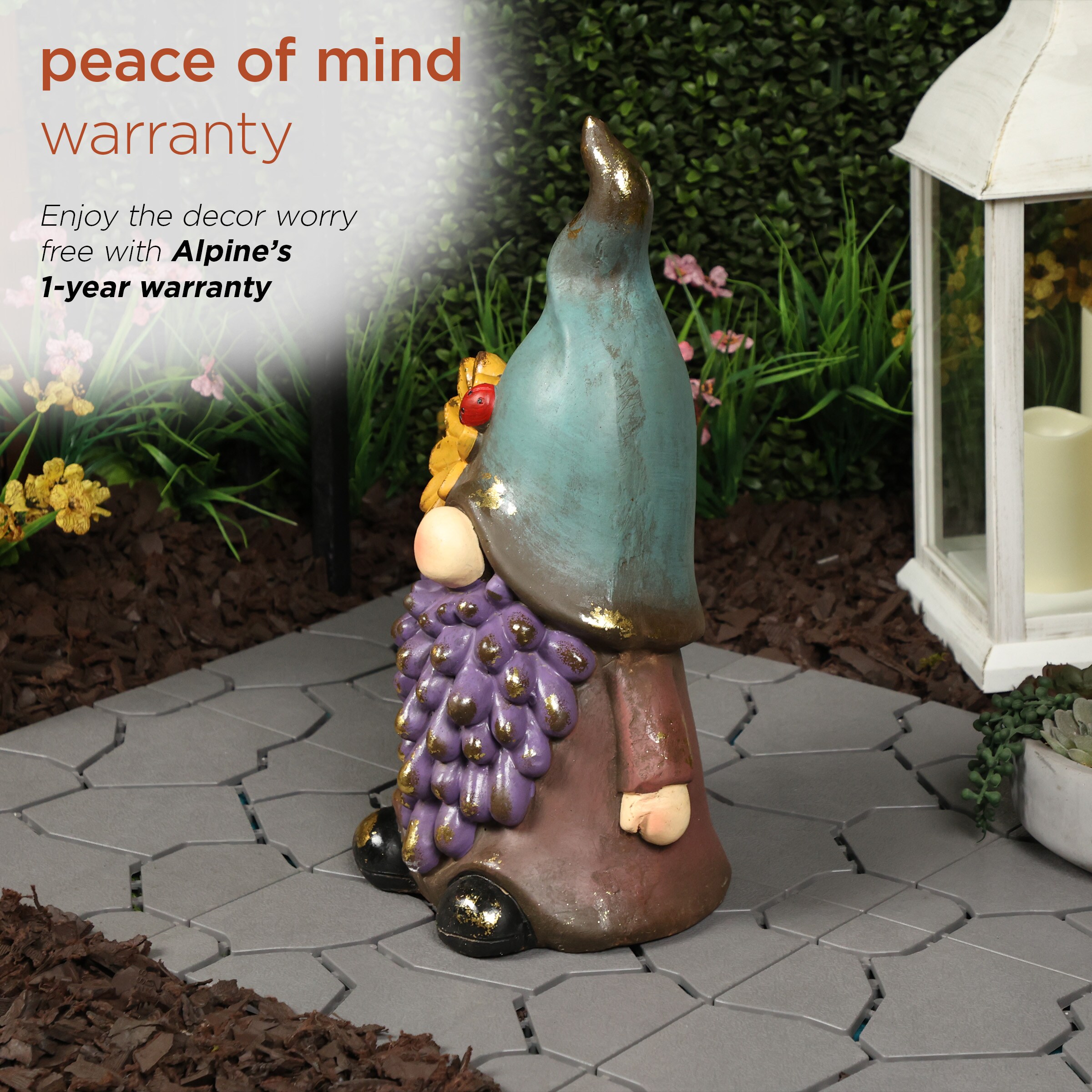 Alpine Corporation MCC852SLR Garden-Statue - View #8