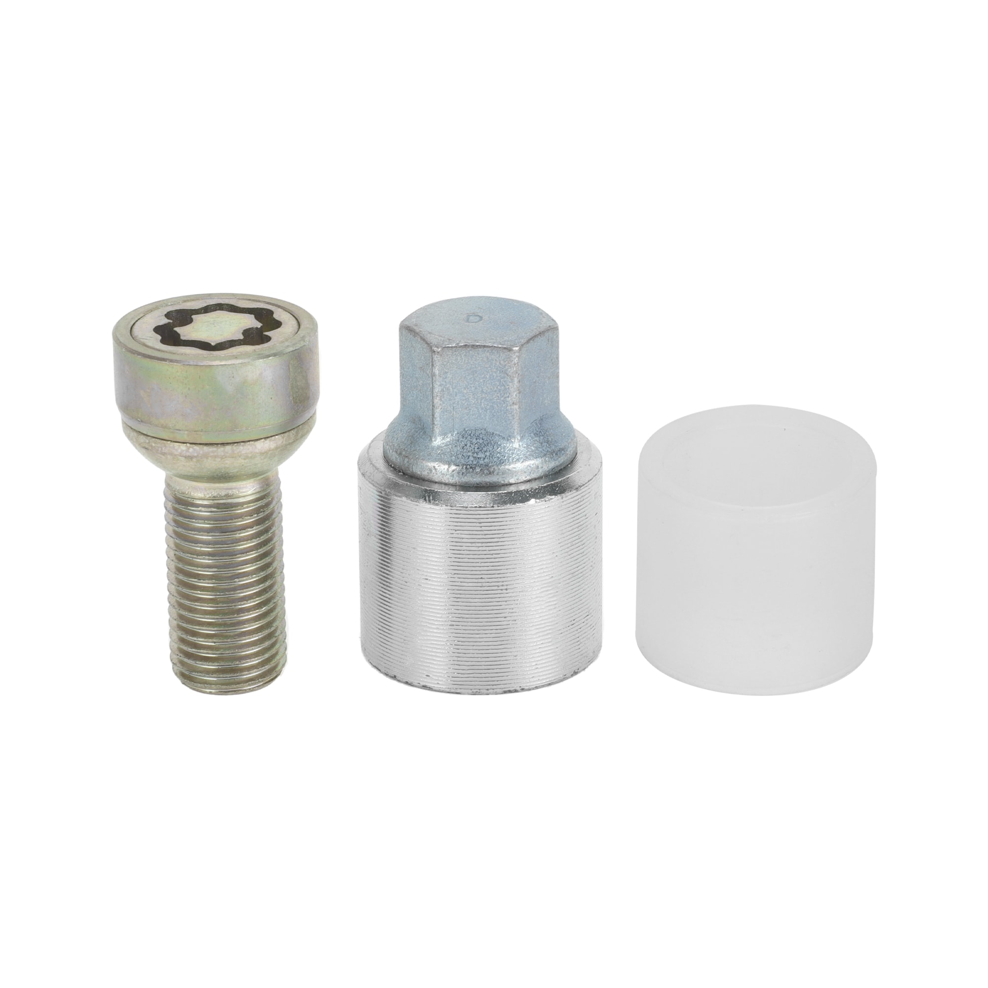 Unique Bargains Wheel Lock Lugnut with Bolt Kit for  A4L A5 A6L Q2L Q3 Q5 Q7 A8 Type D Anti-theft Screw Nut Removal Key Socket 1set