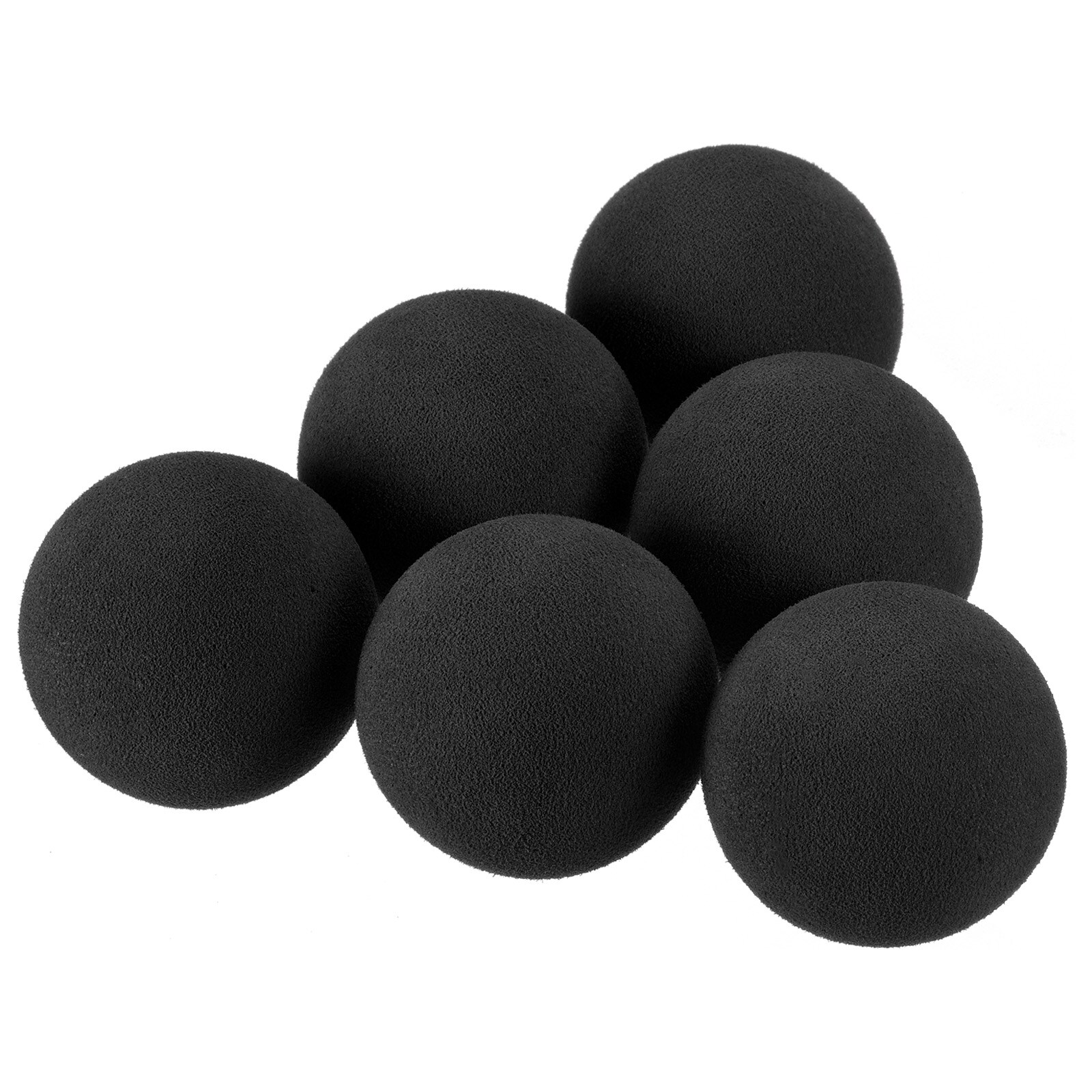 PATIKIL Golf Foam Balls 20pcs EVA Sponge 42mm Exercise Flight Swing Practice for Indoor Training Black #S26042101UX2134