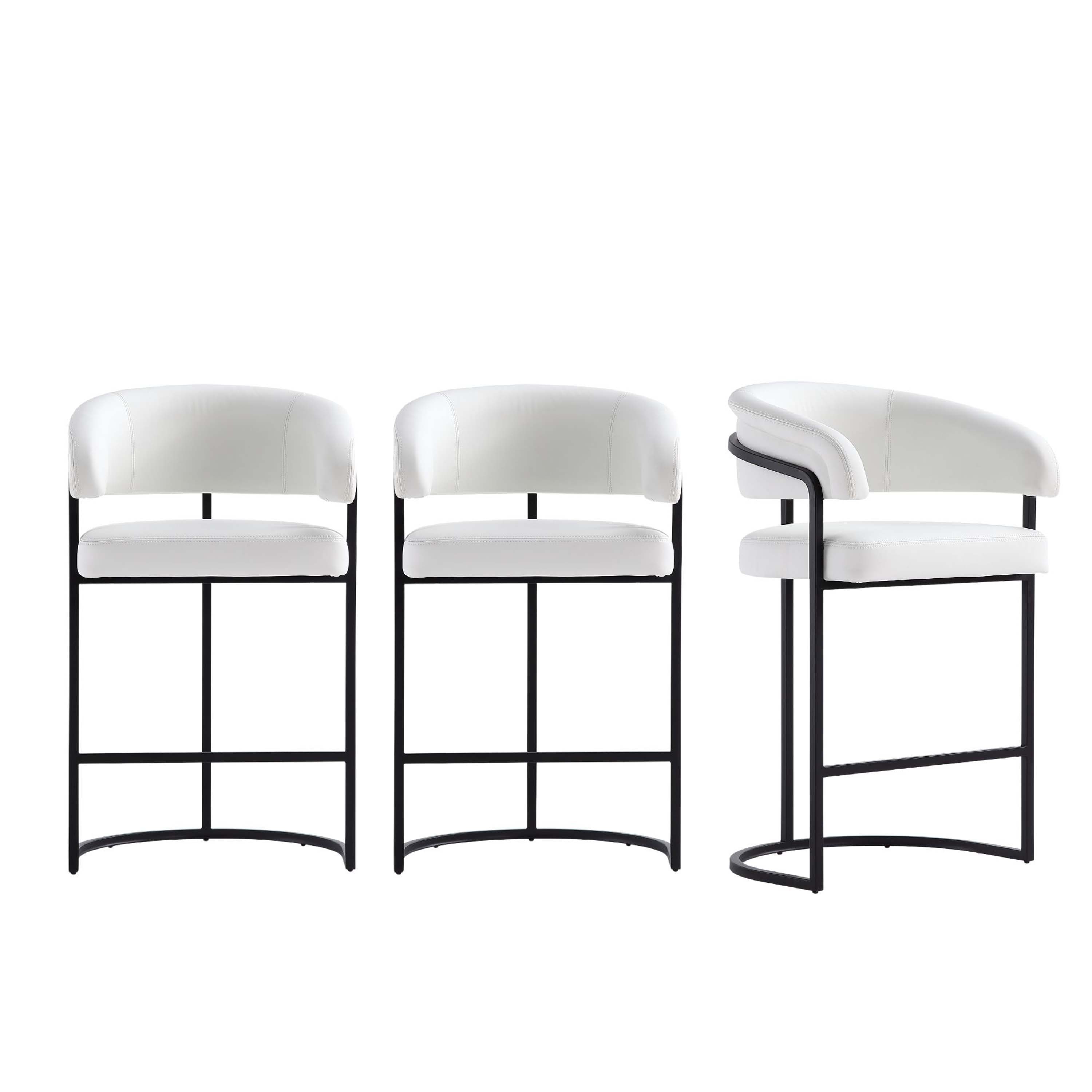 Manhattan Comfort 3-CS018-WH stools - View #2