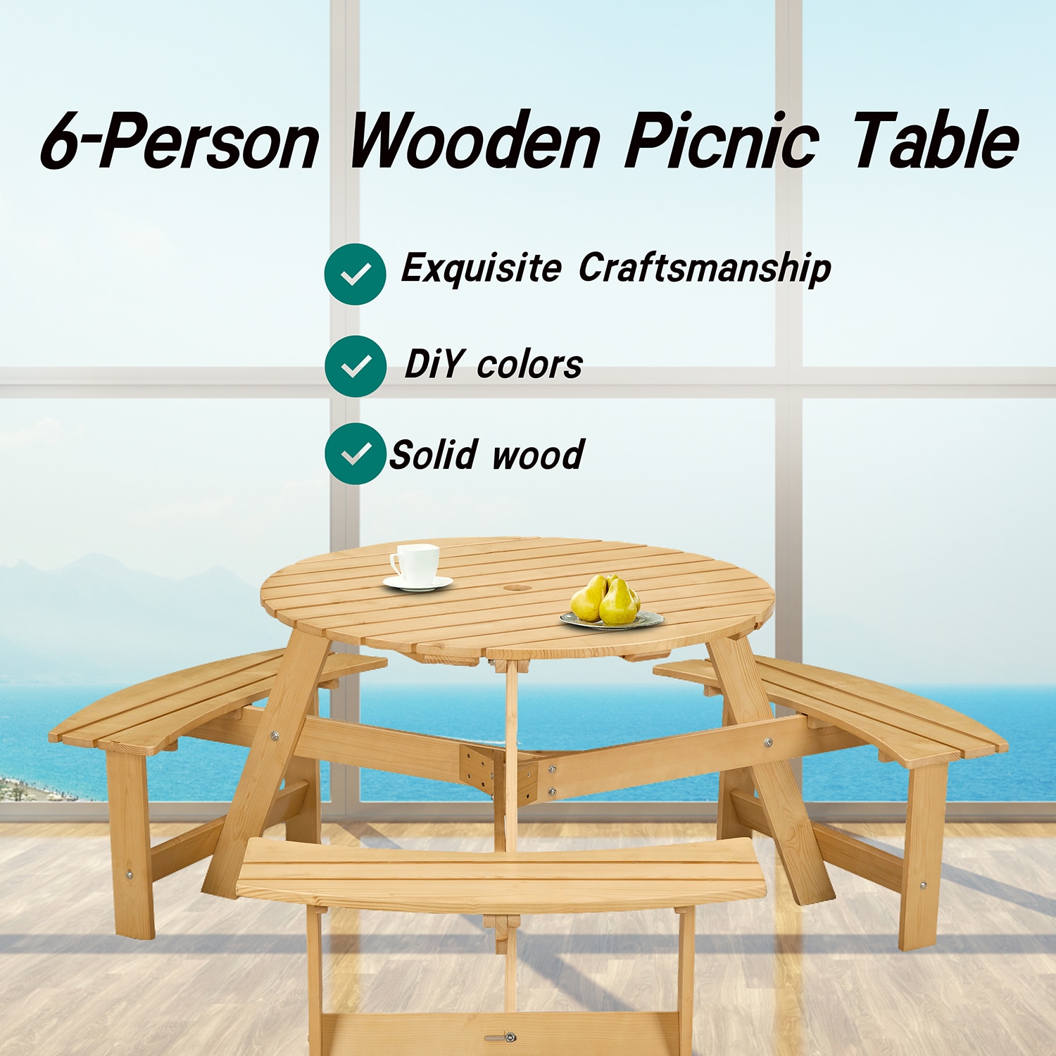Bybafun YB6700031 Picnic-Tables - View #3
