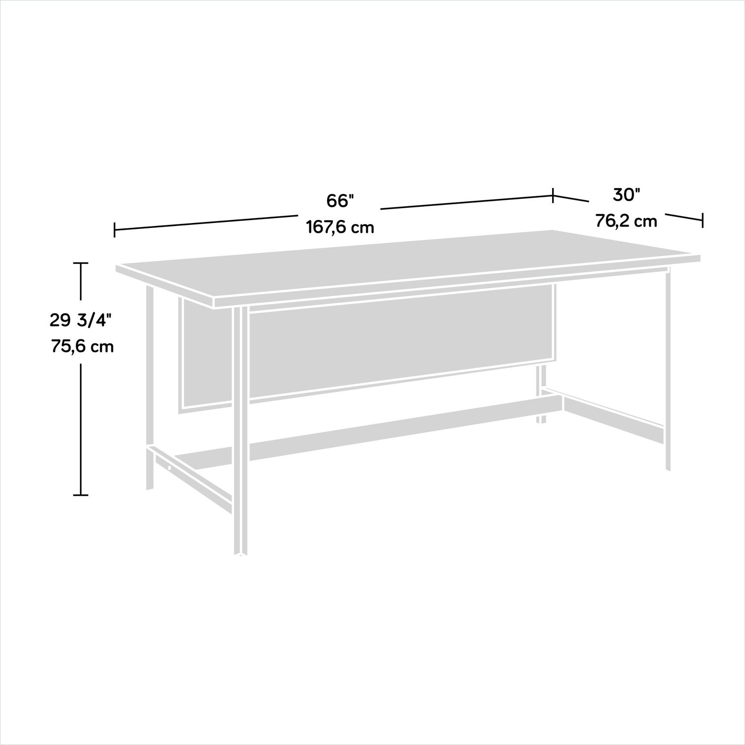 FlowLuxe TXQD8S0G6ME2 desks - View #3