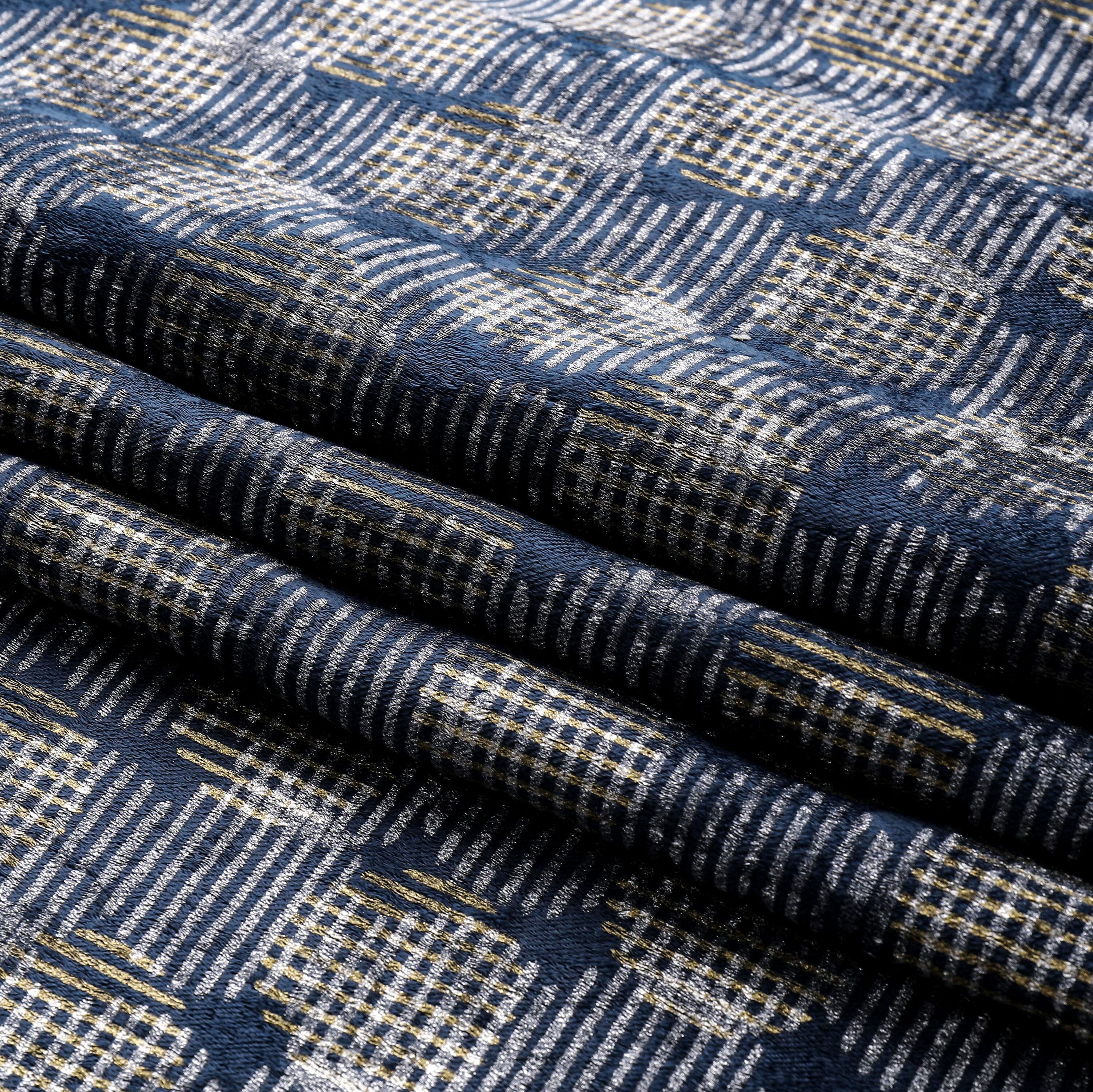 KATE AURORA METALLIC-SYD-PP-NVY curtains - View #7