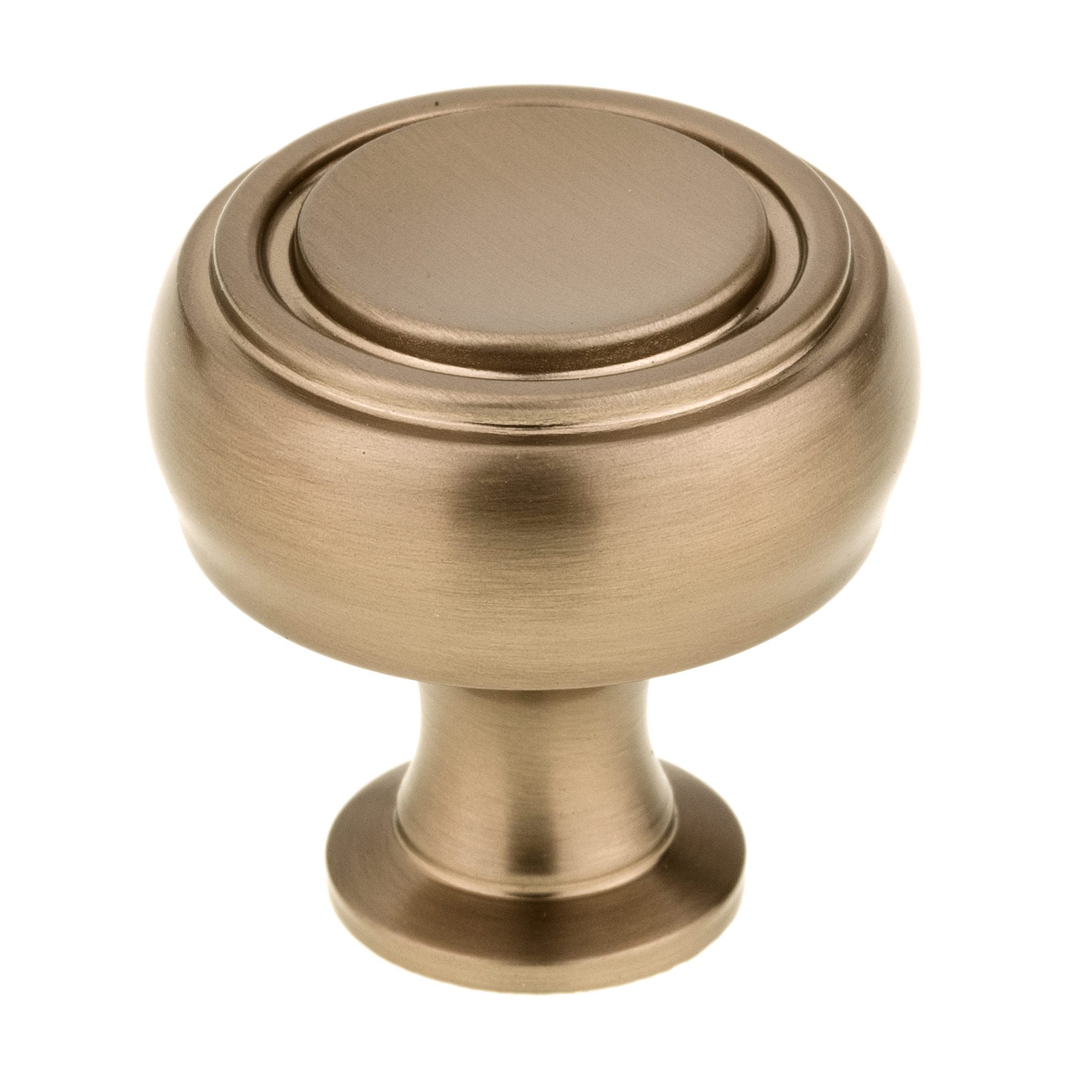 Richelieu BP872233CHBRZ Edgemont 1-5/16-in Champagne Bronze Round Contemporary Cabinet Knob