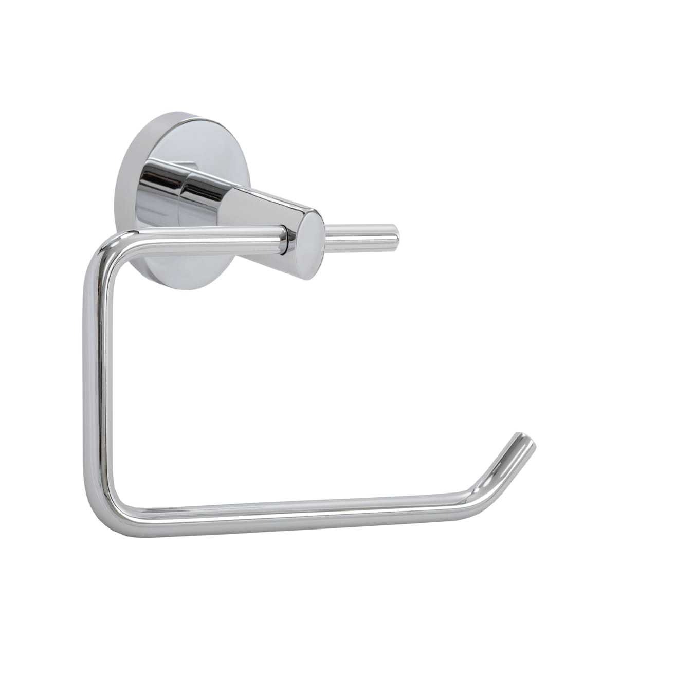 Amalfi Polished Chrome Wall Mounted Toilet Paper Holder