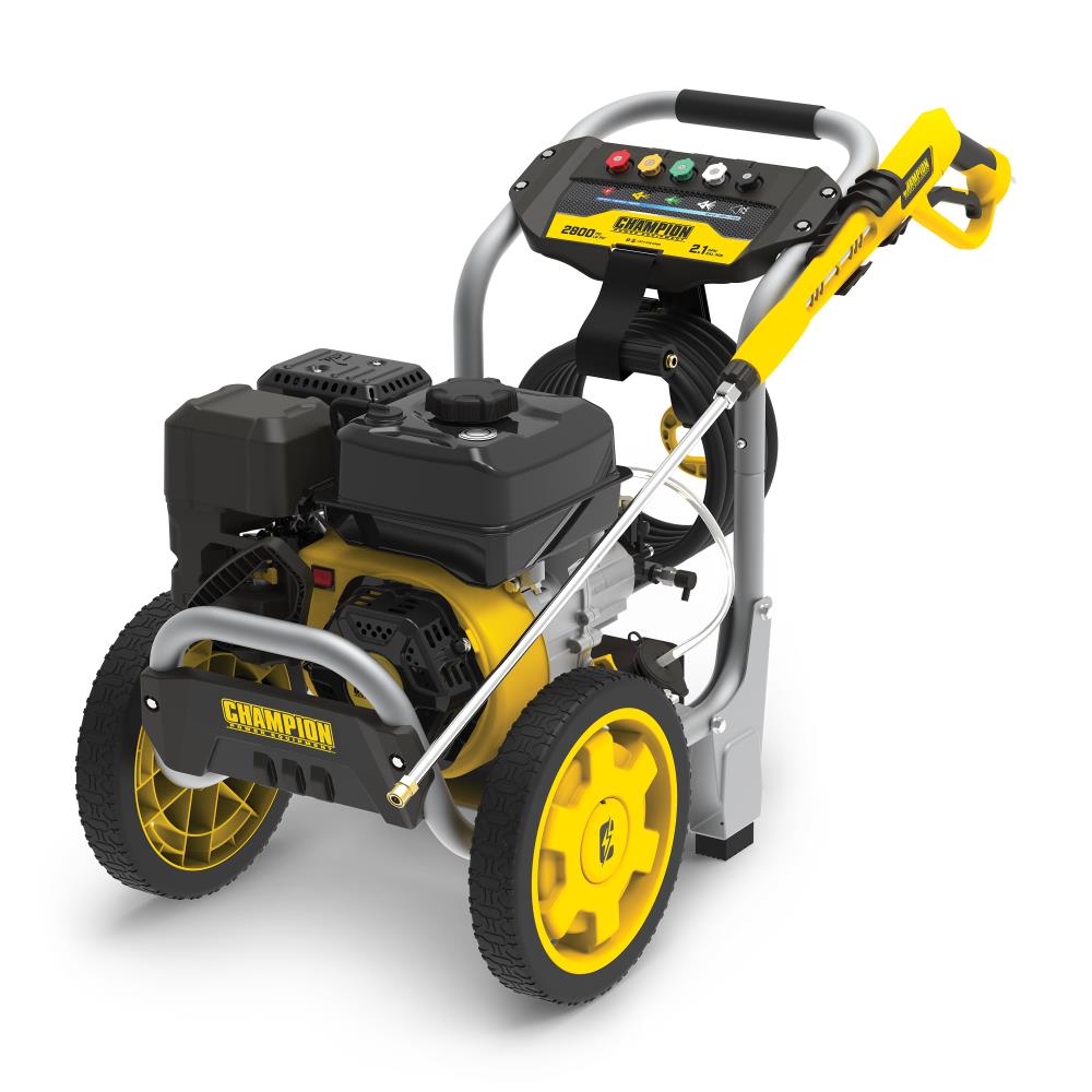 CHAMPION POWER EQUIPMENT 2800 PSI 2.1 GPM Low Profile Gas Cold Water Pressure Washer