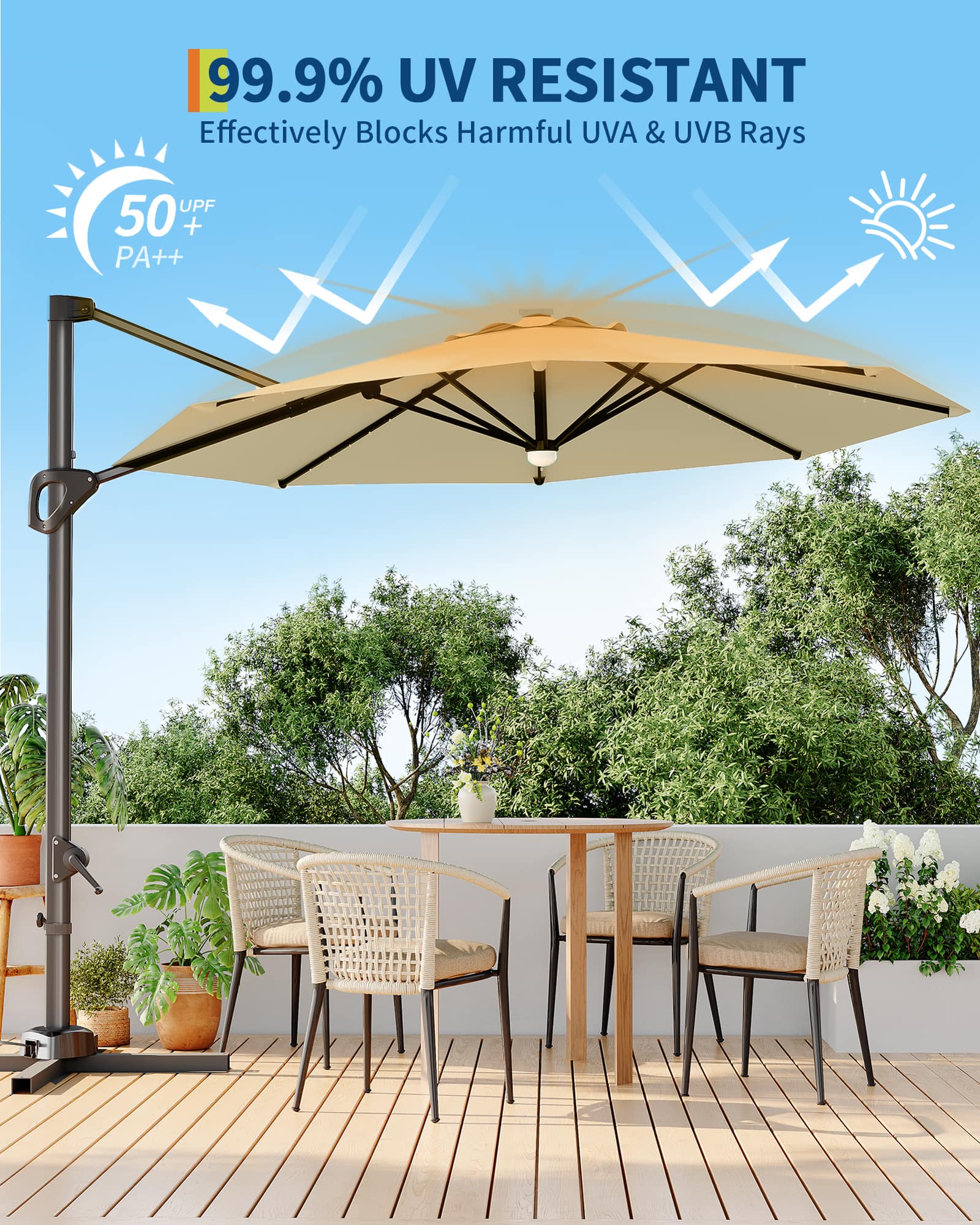 Qeetex SQY-PPG-335SVWR6 Umbrellas-2 - View #5