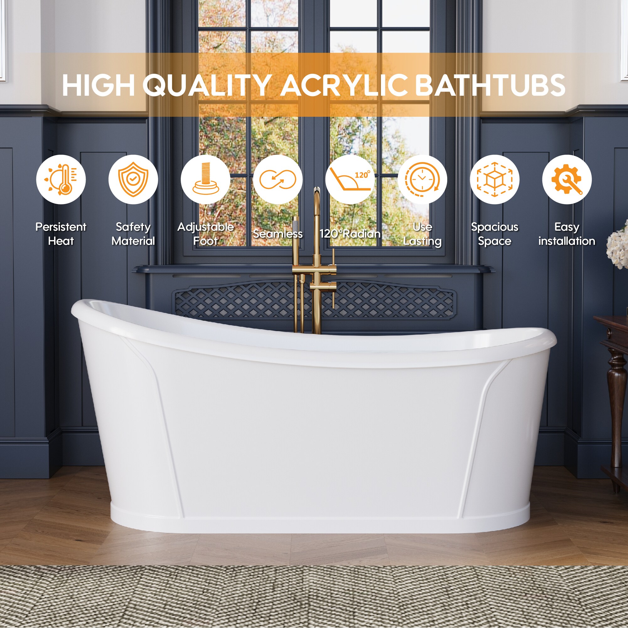 WELLFOR CB-P163600 bathtubs - View #3