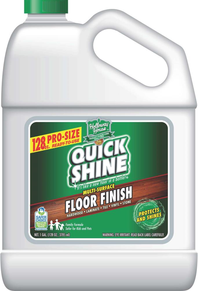 A tip for you penny pinchers out there. Quick Shine floor finish