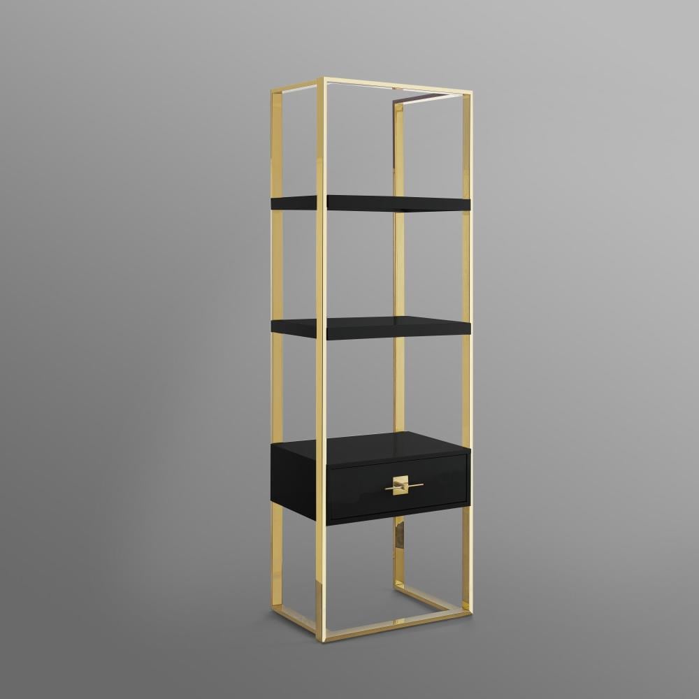 Nicole Miller NBS197-09BK-LS bookcases - View #4