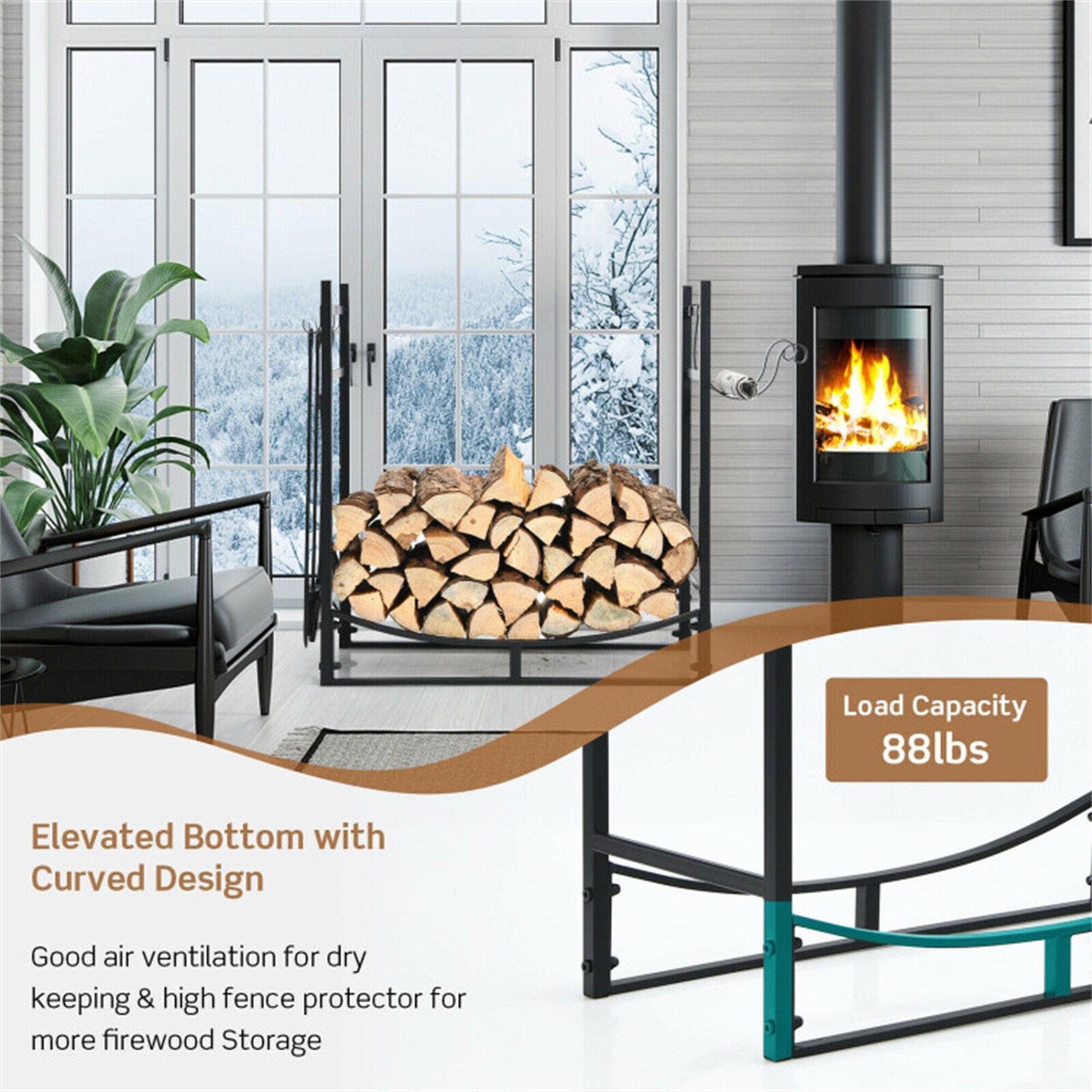 BABOOM BOM-OP70815-CO Firewood-Storage - View #6