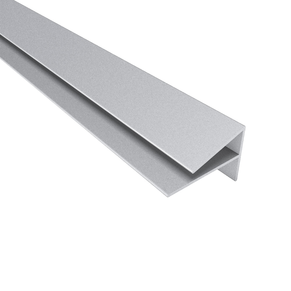 ACP 178-09 0.75-in W x 48-in L Argent Silver PVC Tile Edge Trim