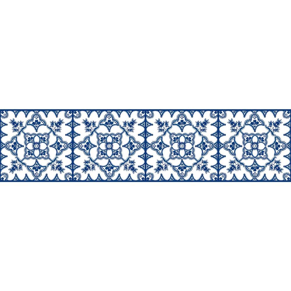 Roommates 6 In Blue Prepasted Wallpaper Border At