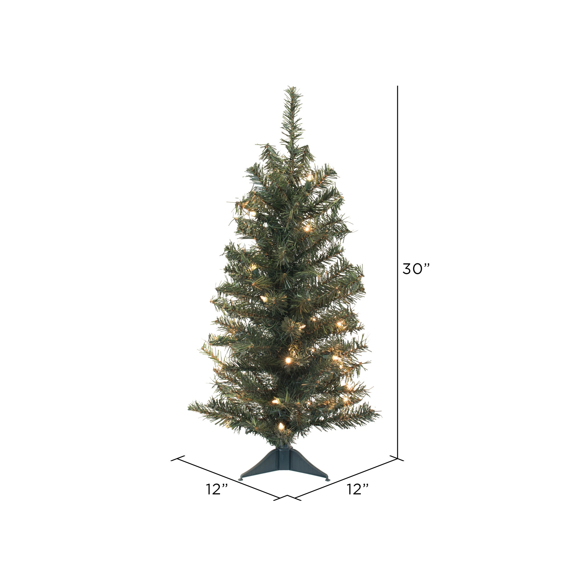 Vickerman C812876LED Artificial-Christmas-Trees - View #3