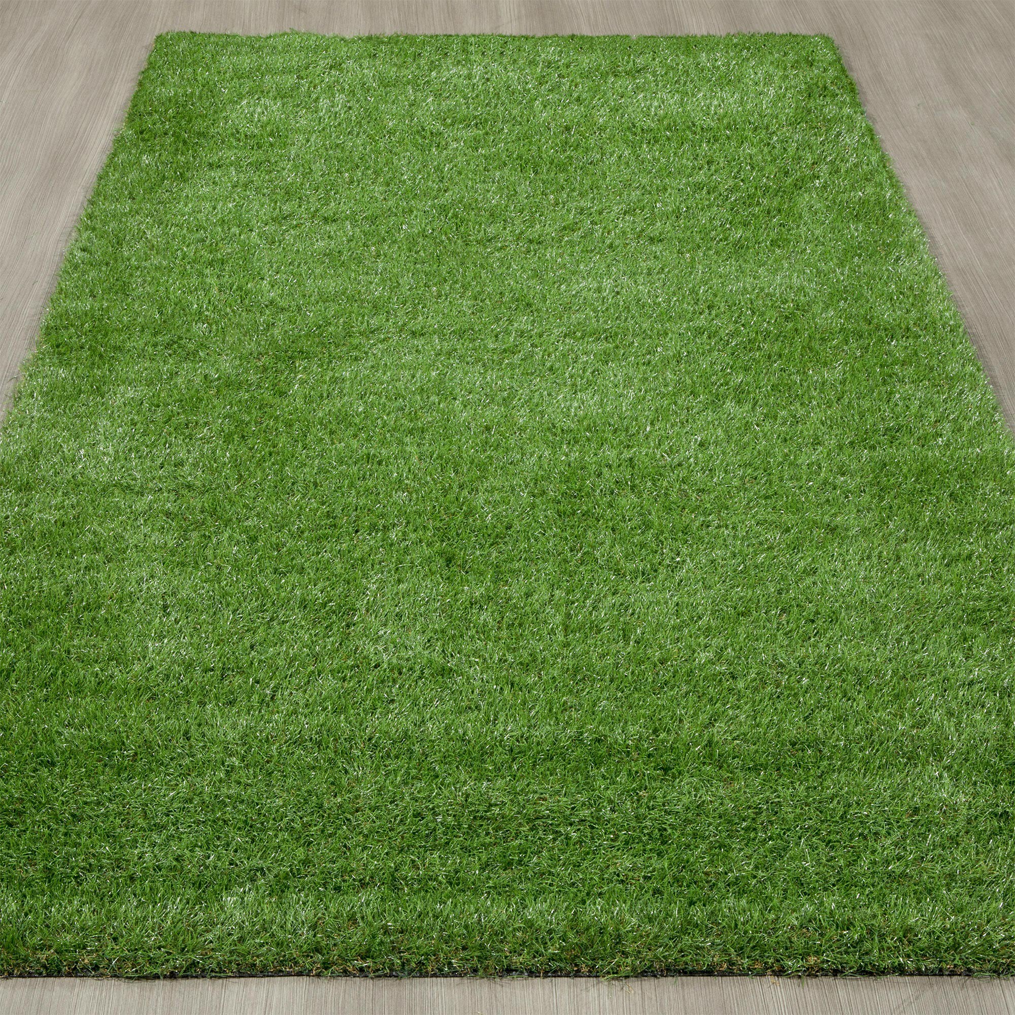 Grassworx Flair Medium 18 in. W x 30 in. L Urban Green Astroturf Door Mat