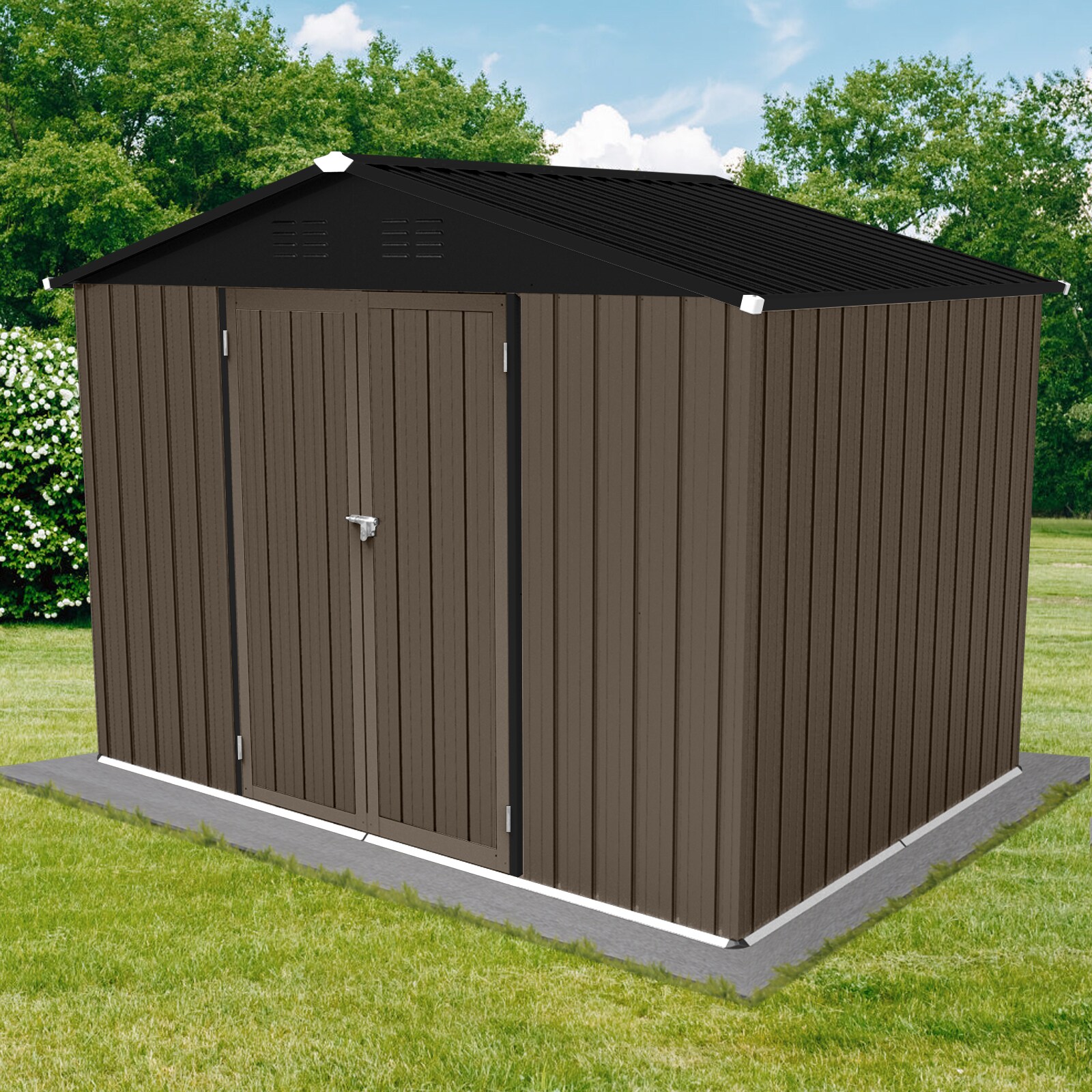 Poinic CURDS-S00024-1350 Metal-Storage-Buildings-Sheds - View #5