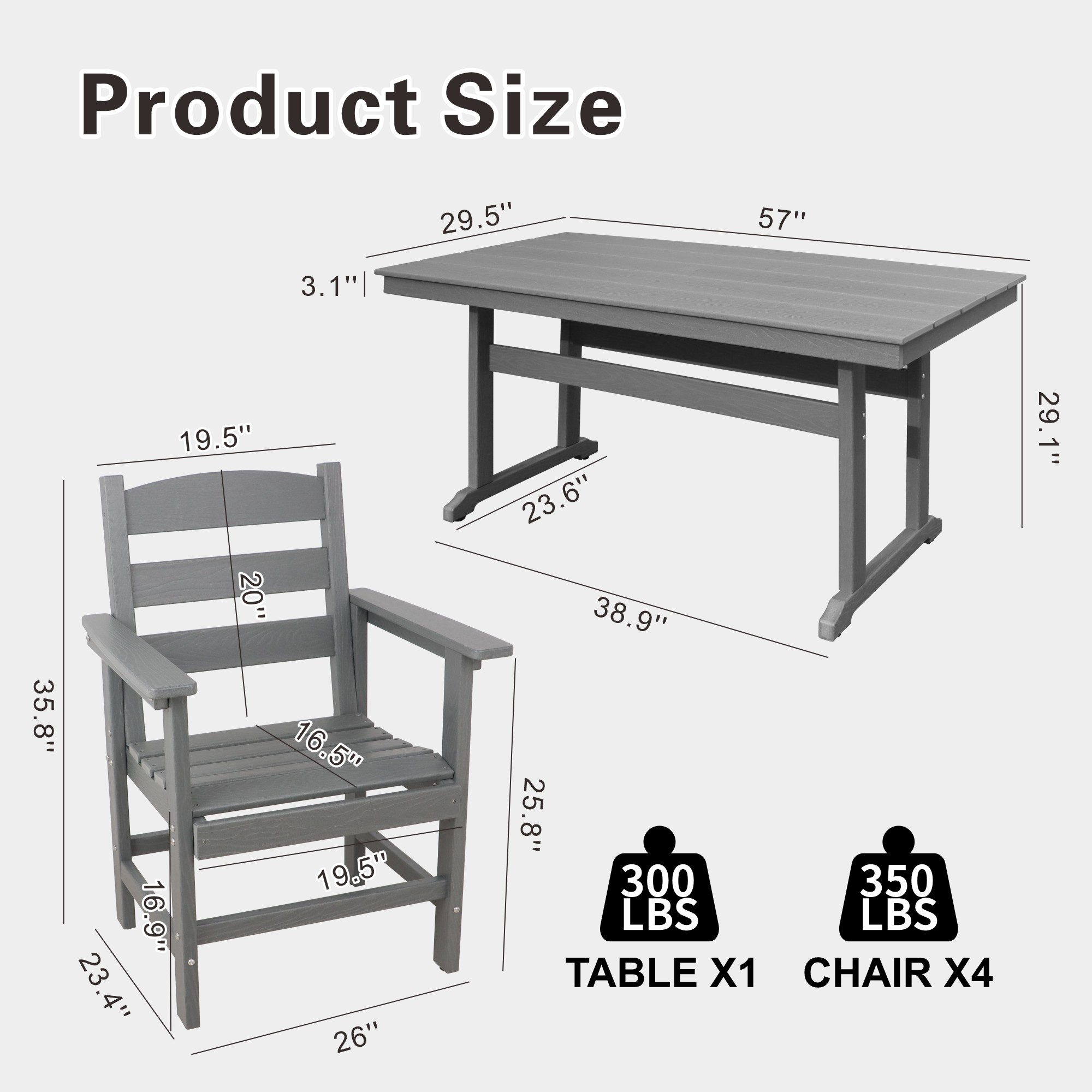 Mondawe MA-GCABQ-HF31A Patio-Dining-Sets - View #6