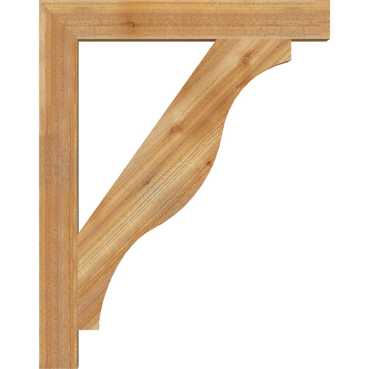 Ekena Millwork BKT04X30X38FST05RWR Exterior-Brackets-Braces - View #3