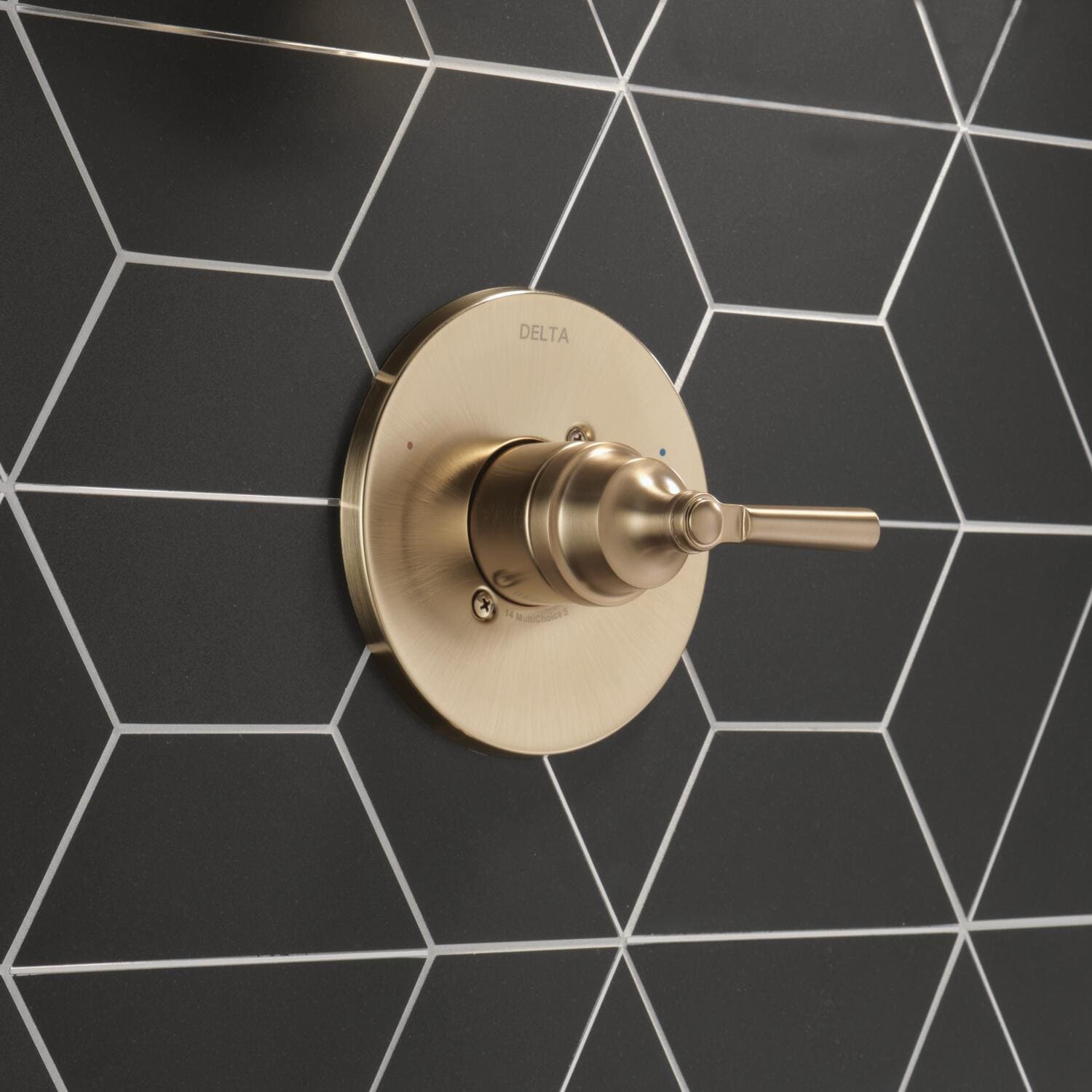 Delta T14035-CZ Bath-Shower-Facc - View #3