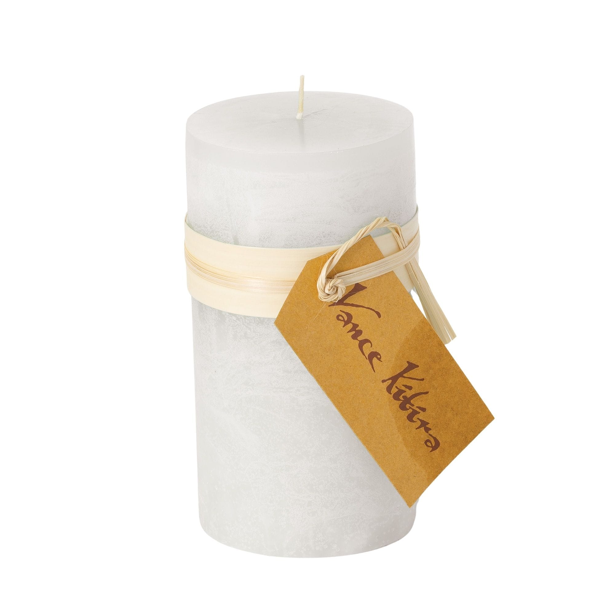 Vance Kitira CT246WH Unscented White Pillar candle