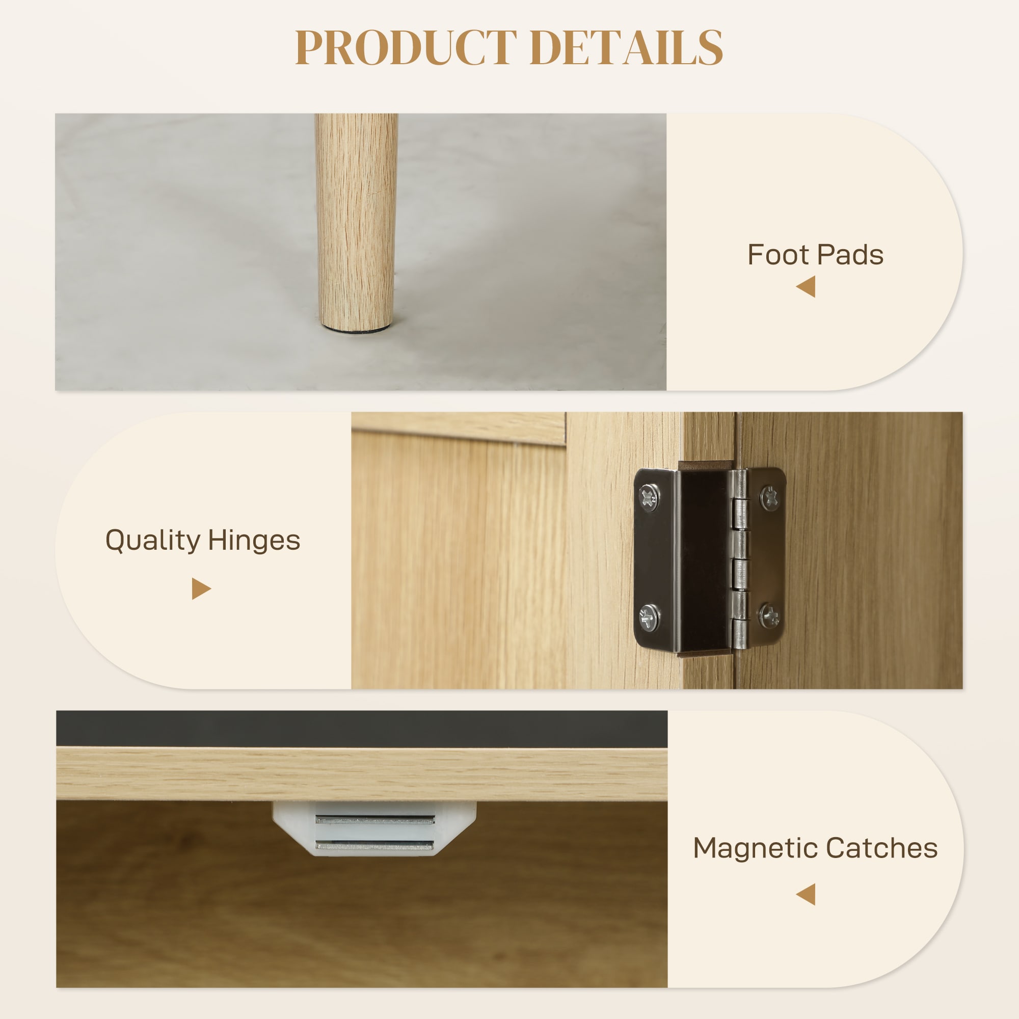 HomCom 83B-204V80AK Cabinets-Kitchen - View #8