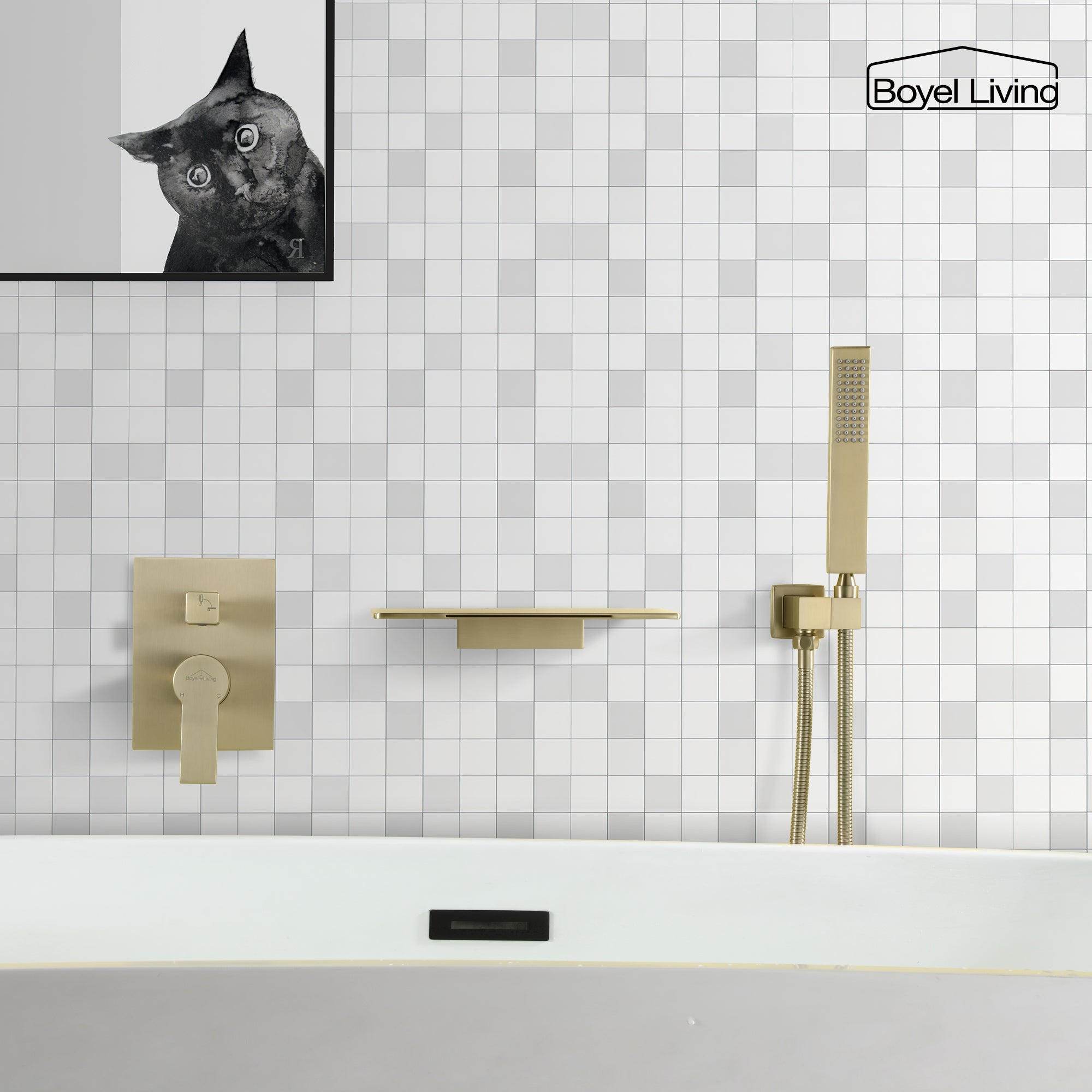 Boyel Living SMD-88022BG Roman-Tub-Faucets - View #10