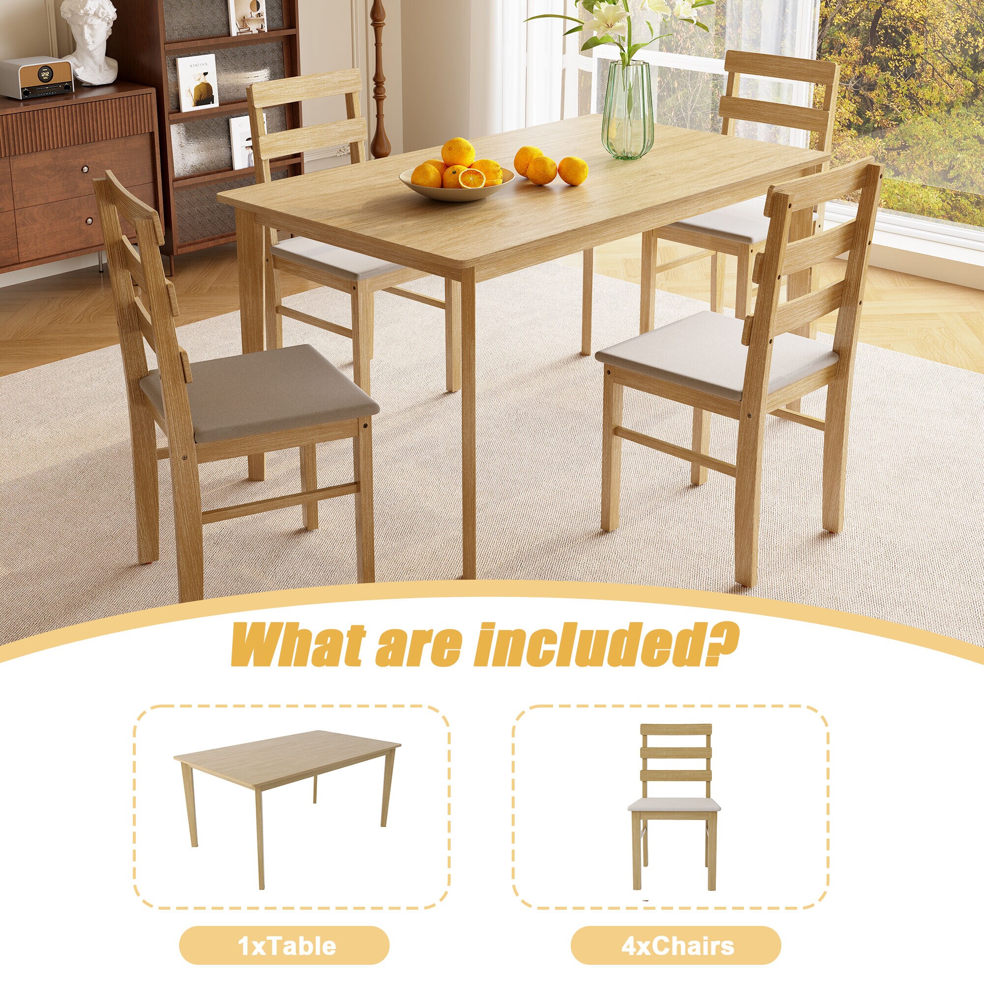 JEAREY JN68DJ54-N Dining-Sets - View #4
