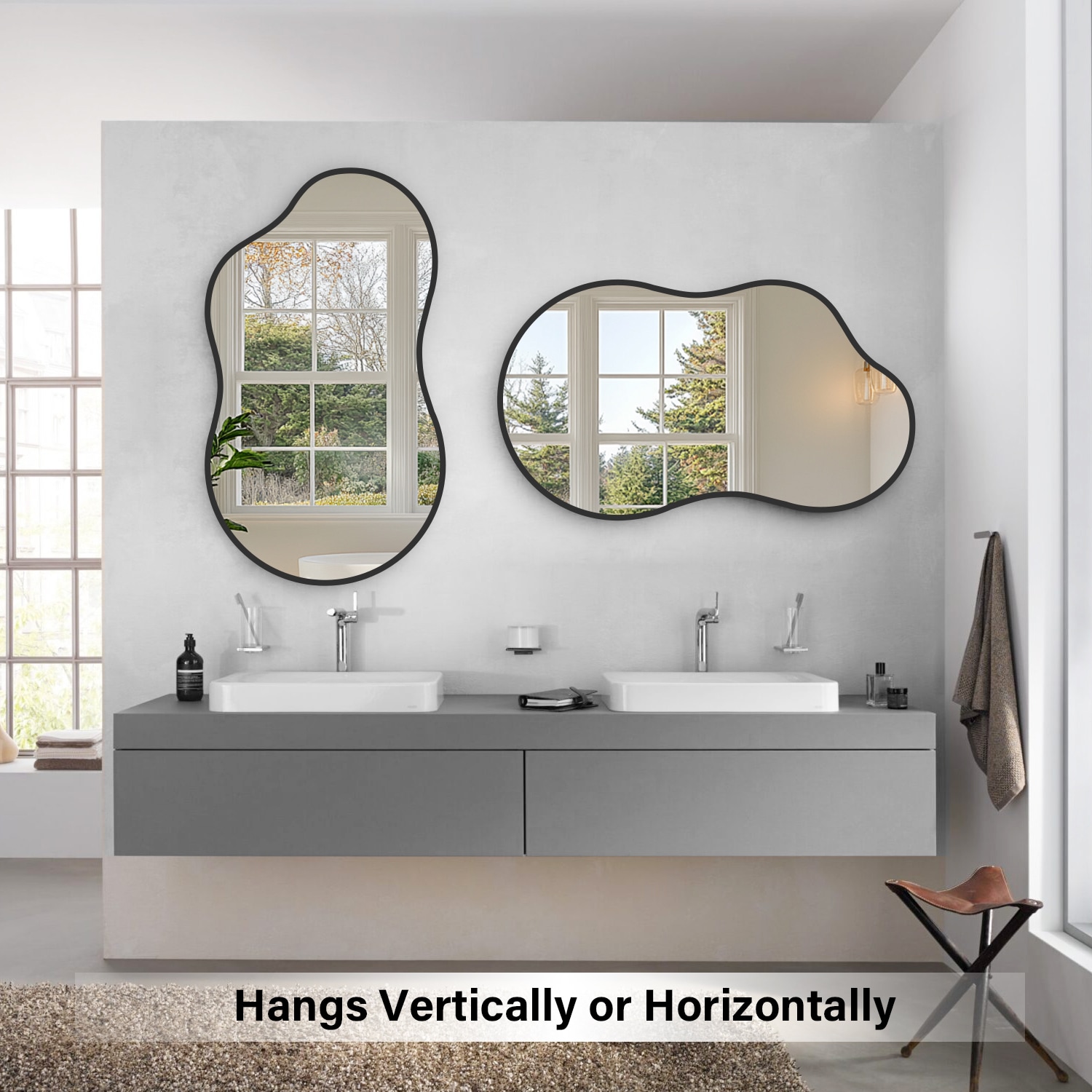 YQP YQP-S01-B5090 Framed-Bath-Mirrors - View #3