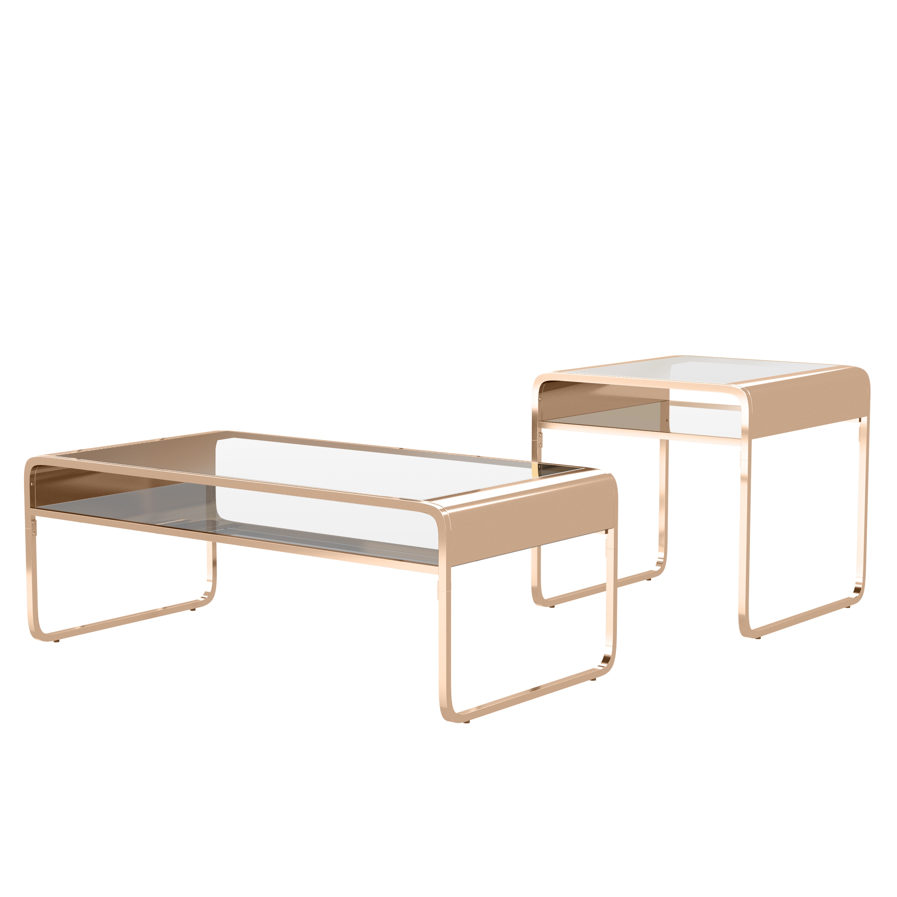 Furniture of America IDF-4246-2PC Accent-Table-Sets - View #2