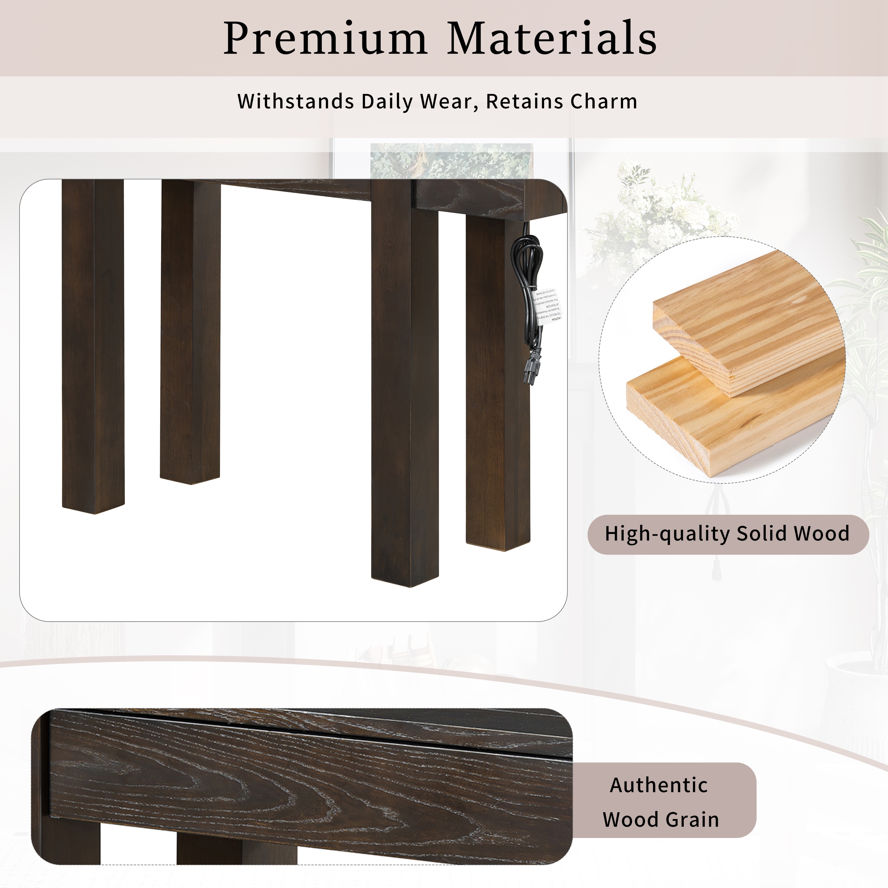 KTMBDW N715P361518P Console-Sofa-Tables - View #7