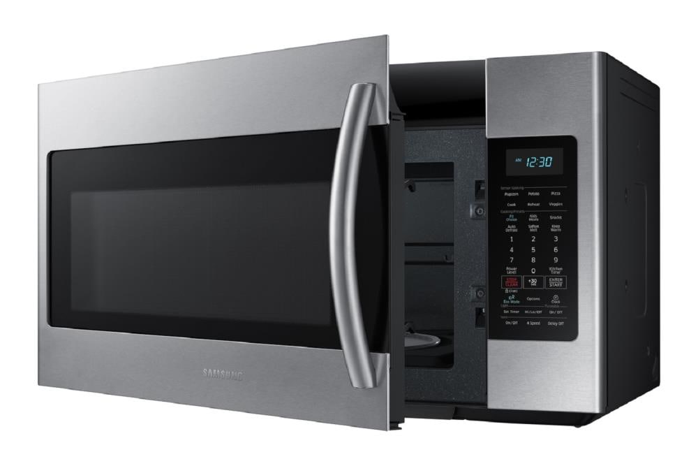 Renewed 1000W Over-the-Range Microwave Samsung ME18H704SFS 1.8 Cu Ft Stainless Steel 