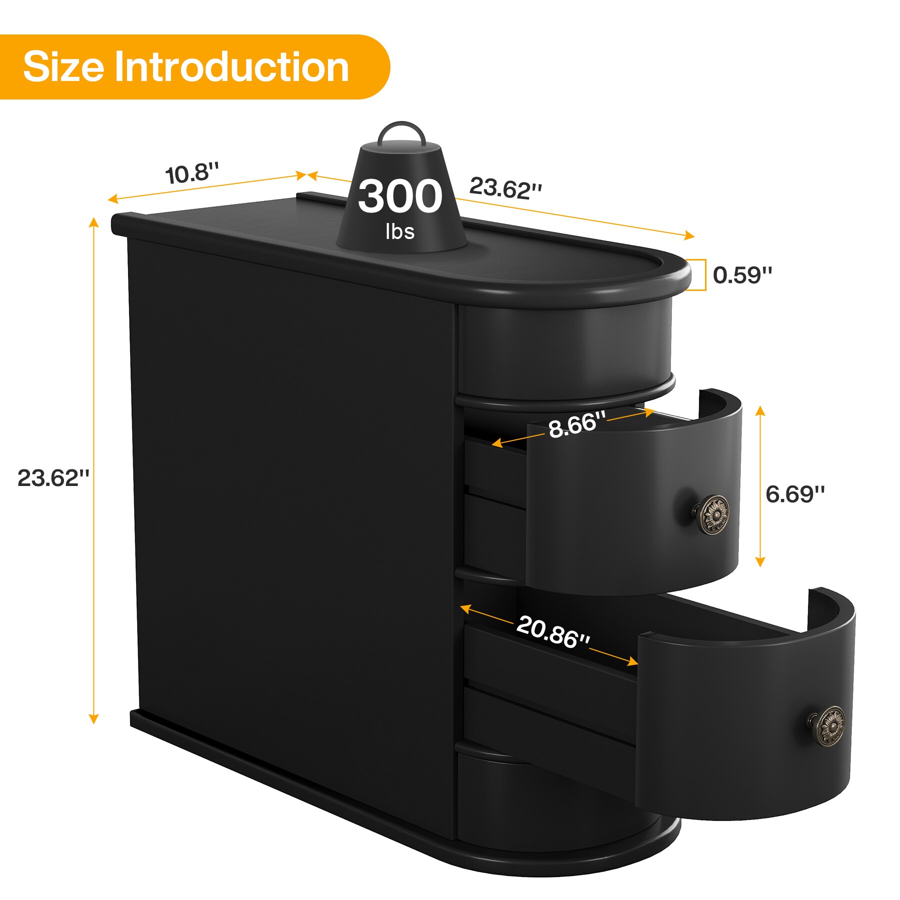 Tribesigns LWFD-U0207 End-Tables - View #7