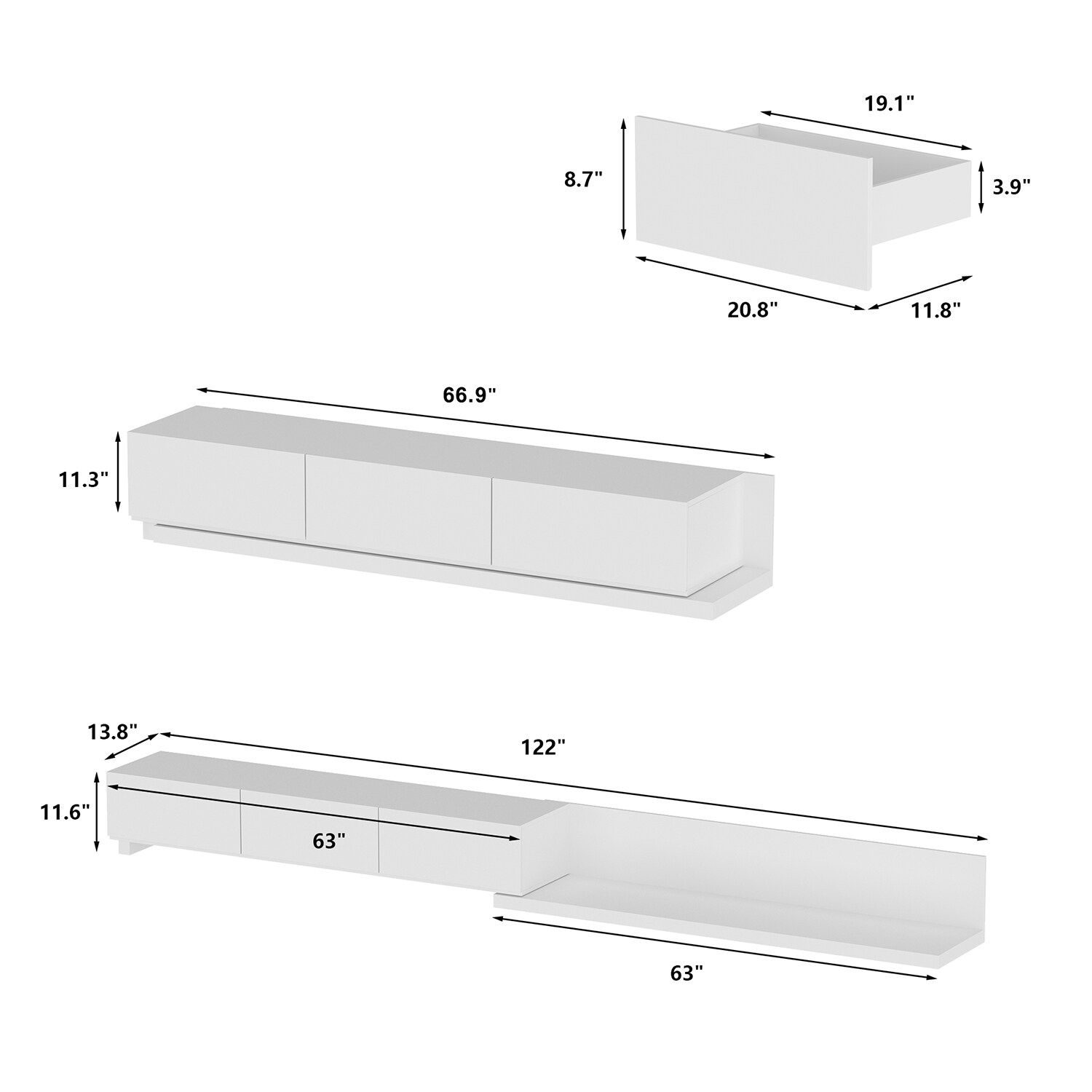 FUFU&GAGA KF020391-01 Tv-Stands - View #10