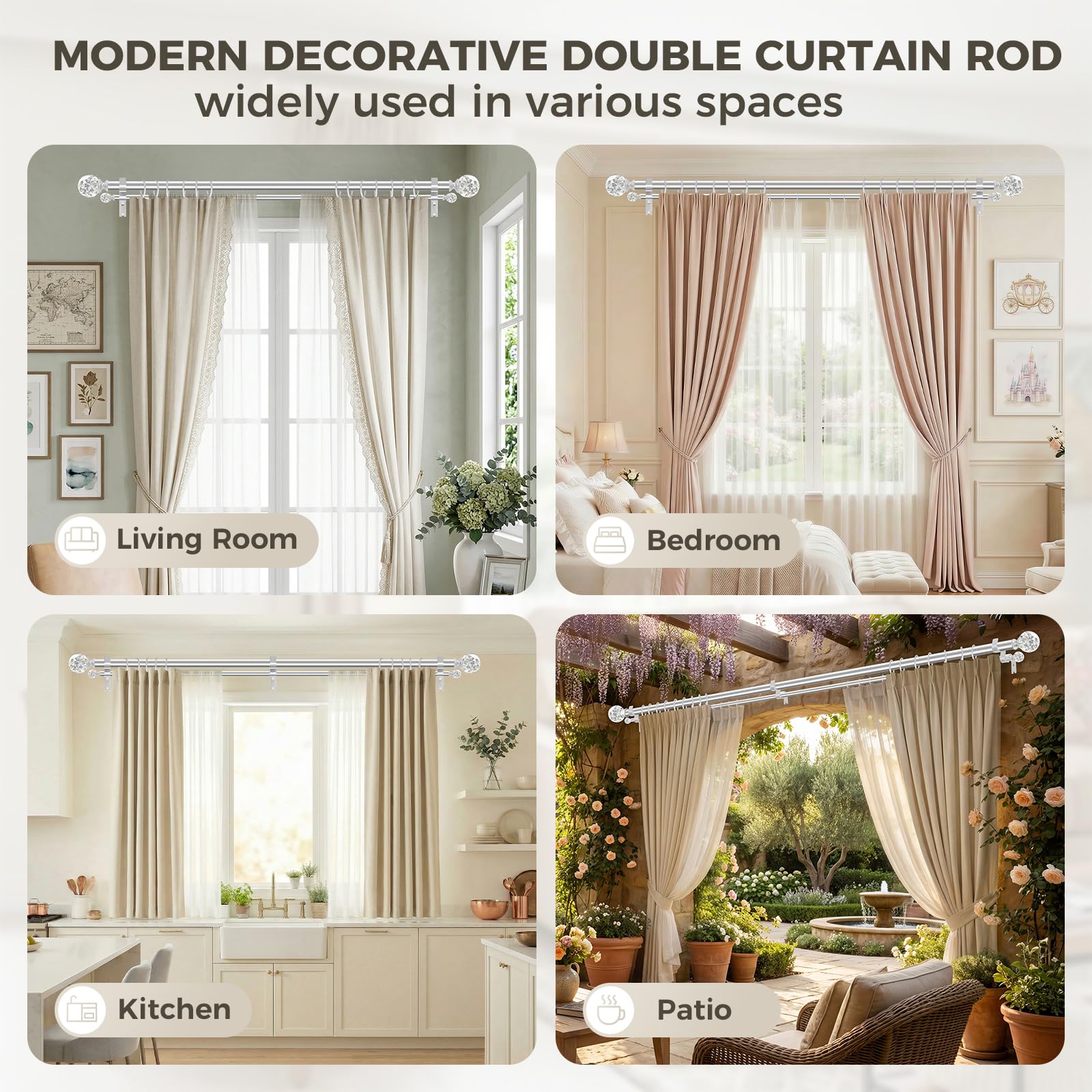 KIWDZFU LKI0818A1312 Curtain-Rods - View #5