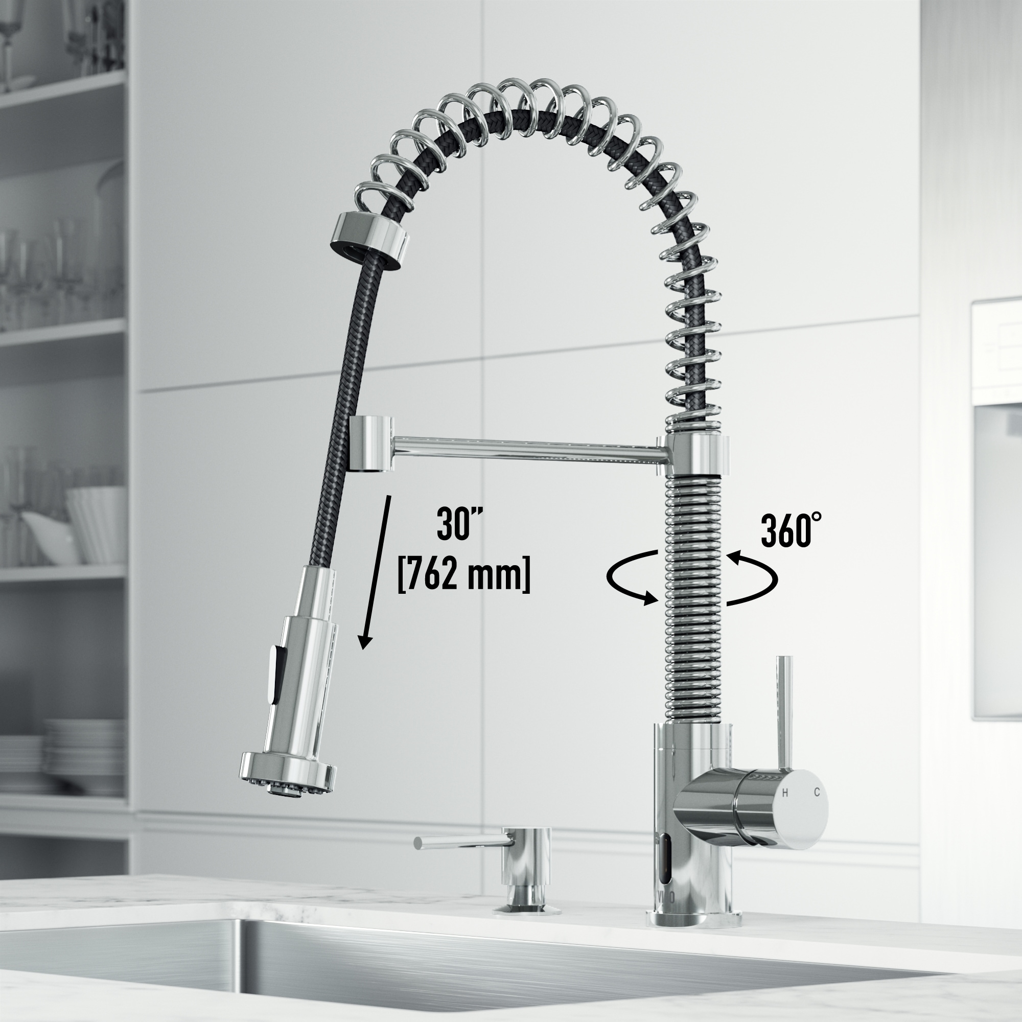 VIGO VG02001CHSK2 Kitchen-Faucets - View #4