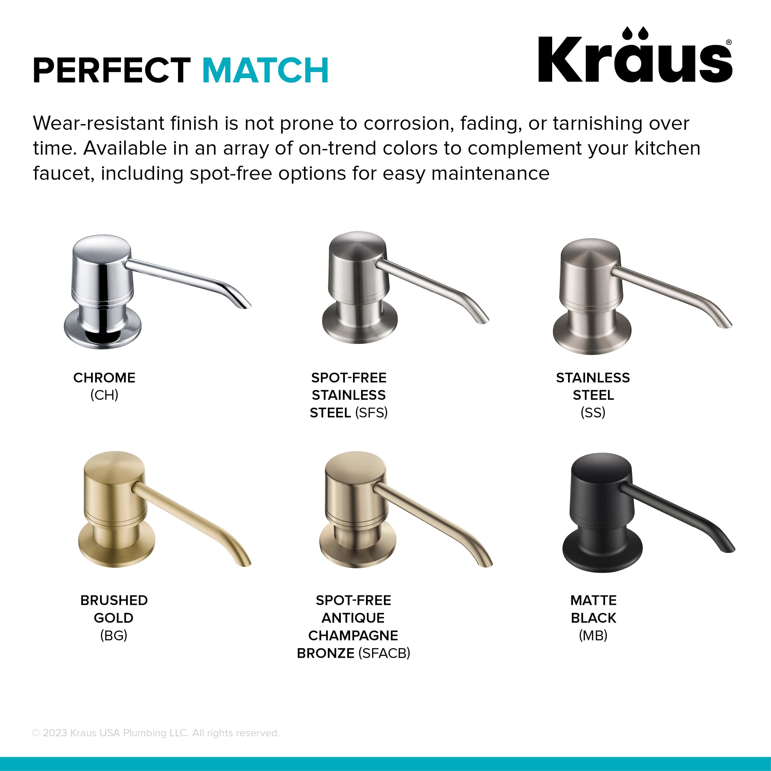 Kraus KSD-31SFACB Soap-Lotion-Dispensers - View #11