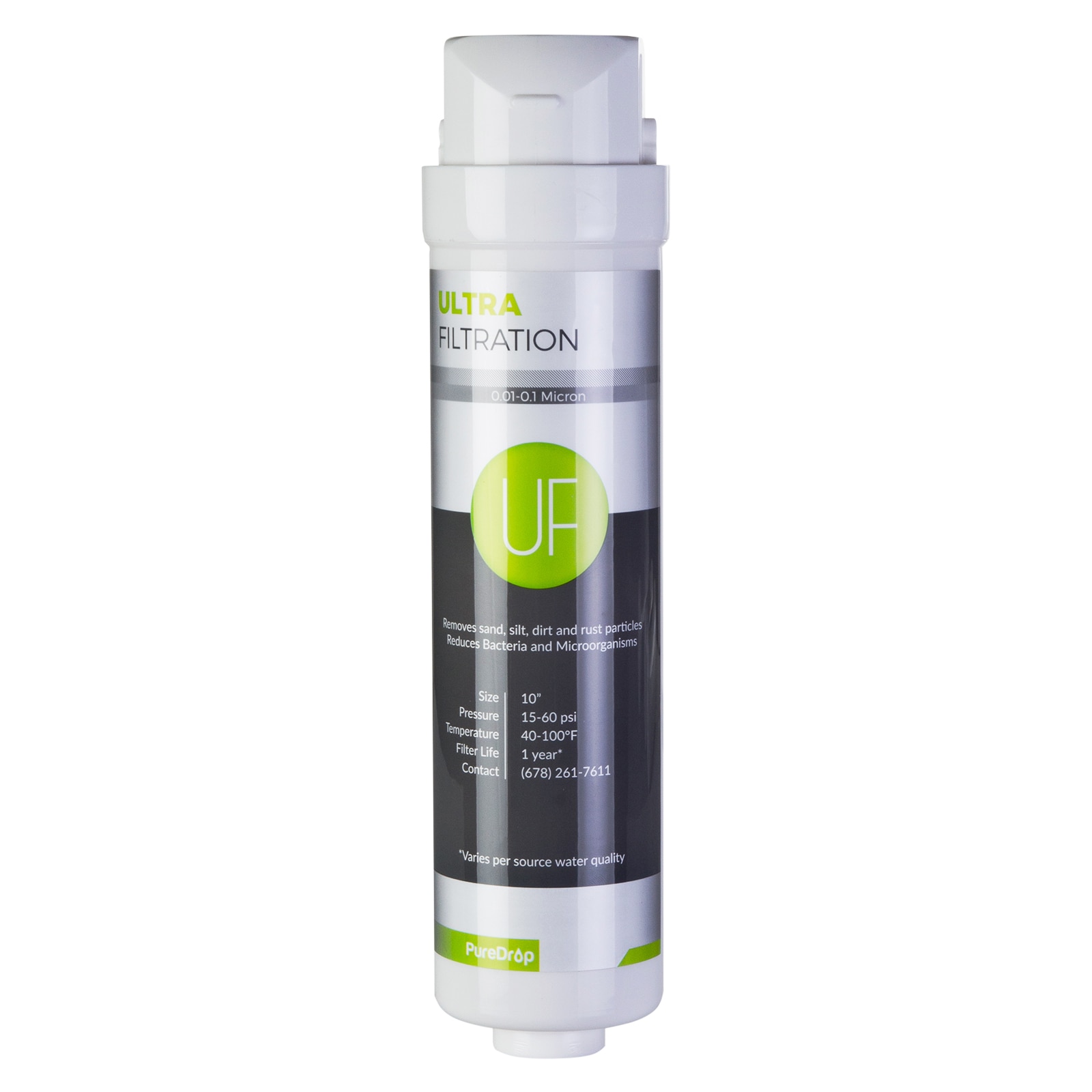 PureDrop FUFM1 FUFM1 Replacement Ultra Filtration Membrane for CUW4 Ultra filtration Under sink Replacement Filter