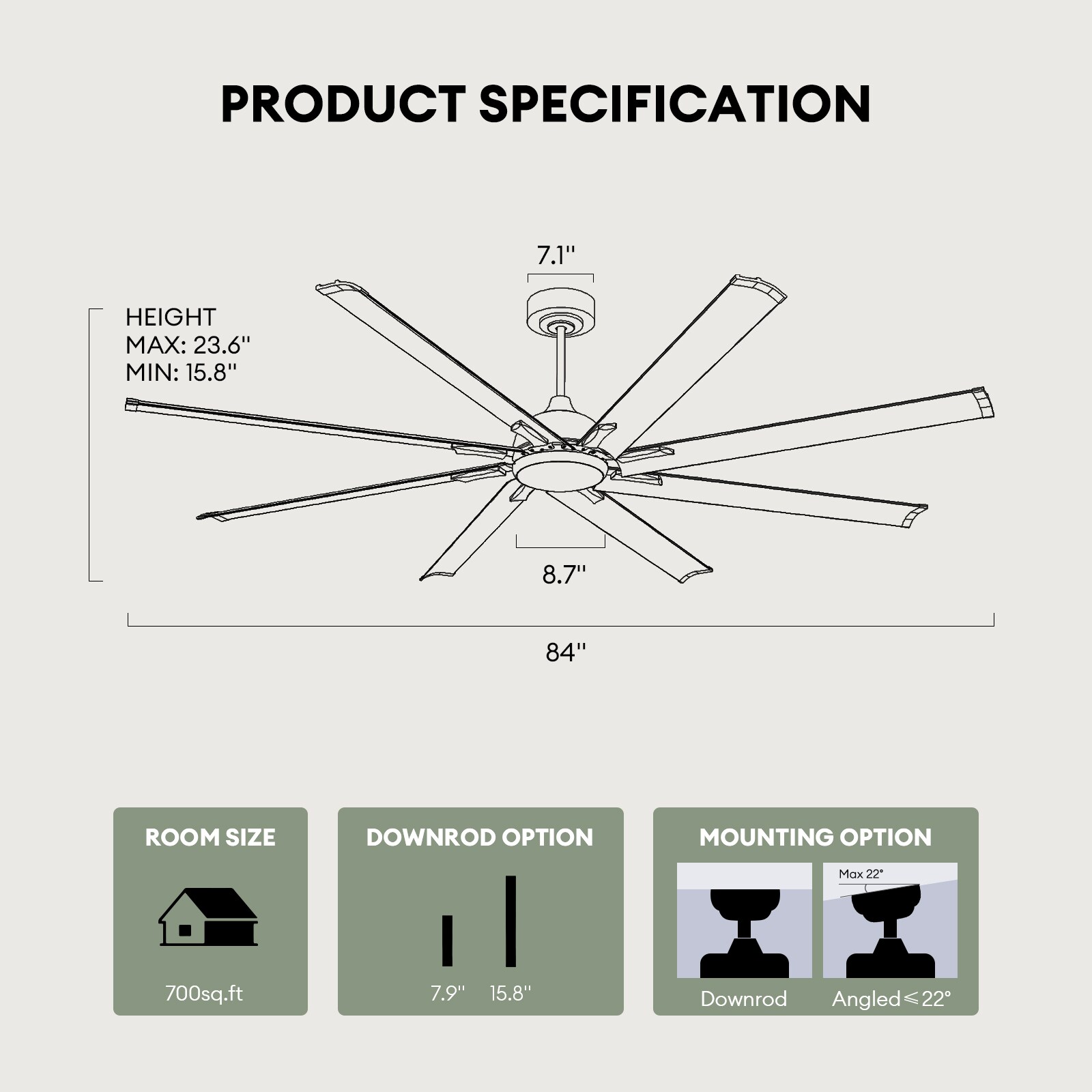 SILJOY FS-8880D-84-01 Ceiling-Fans - View #3