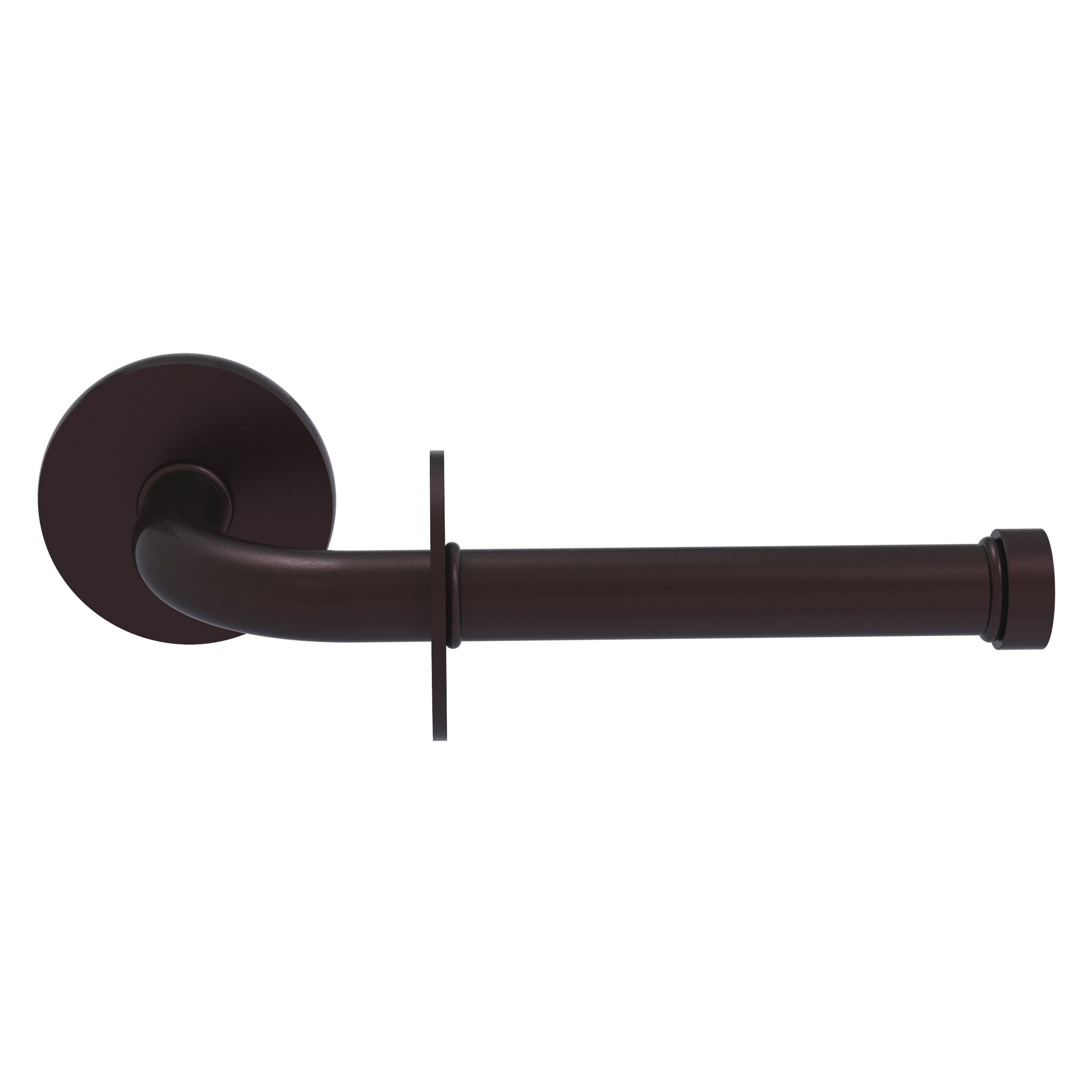 Allied Brass RM-24E-ABZ Remi Antique Bronze Wall mount Single post Toilet Paper Holder 1 -Rolls with Storage