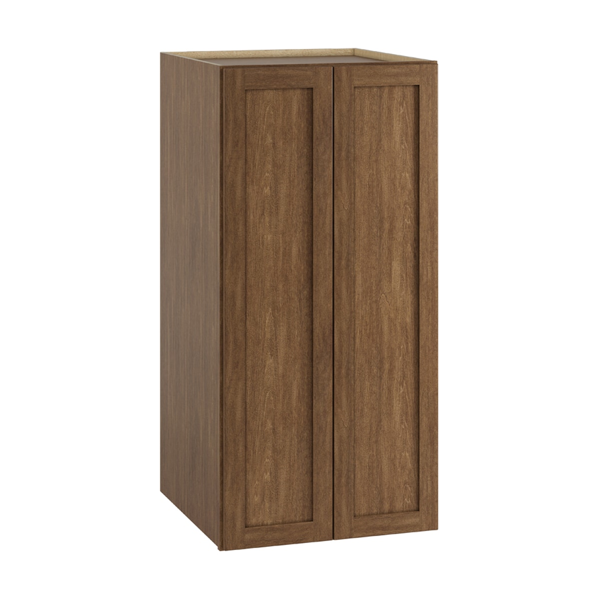 Whalen CLICK-IT LWSCLICK-65LW Sherwood Hills 24-in W x 49.5-in H x 24-in D Walnut Birch Pantry Ready to assemble Plywood Cabinet (Raised Panel Shaker)