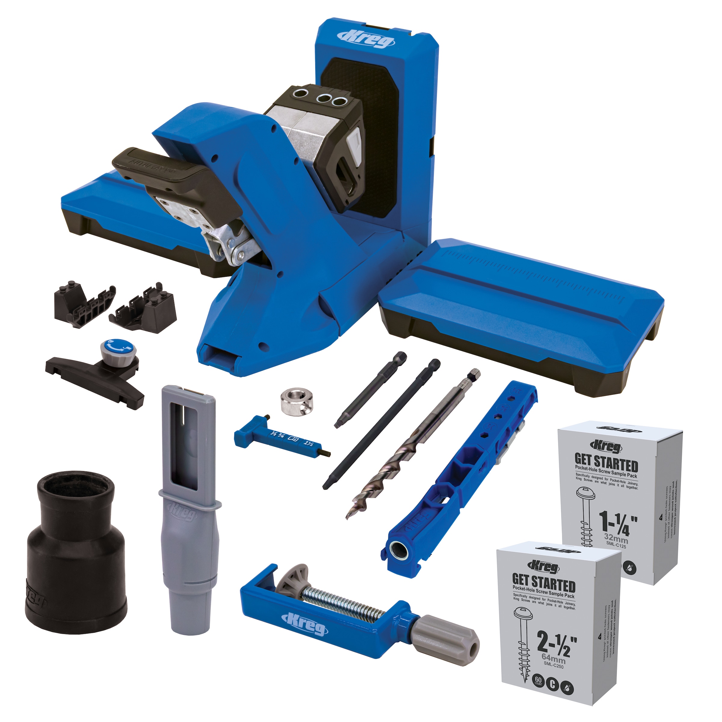 Kreg Pocket-Hole Jig 720PRO Plus - Premium, Advanced Jig for Rock-Solid  Pocket-Hole Joints, Automaxx Clamping, GripMaxx Anti-Slip in the  Woodworking Tool Accessories department at