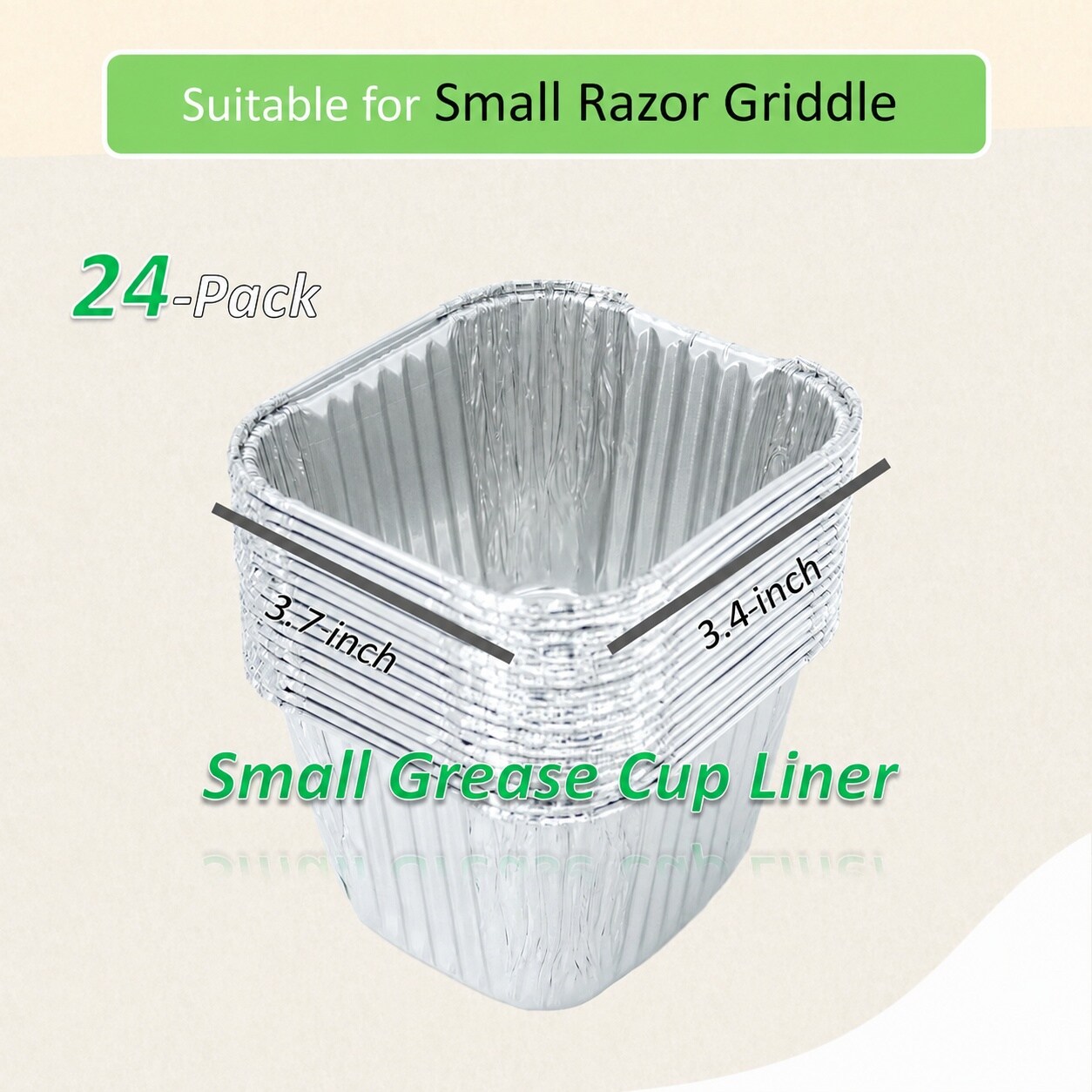 Anqtovp LAN0813N440 Grill-Drip-Pans-Drip-Cups - View #2