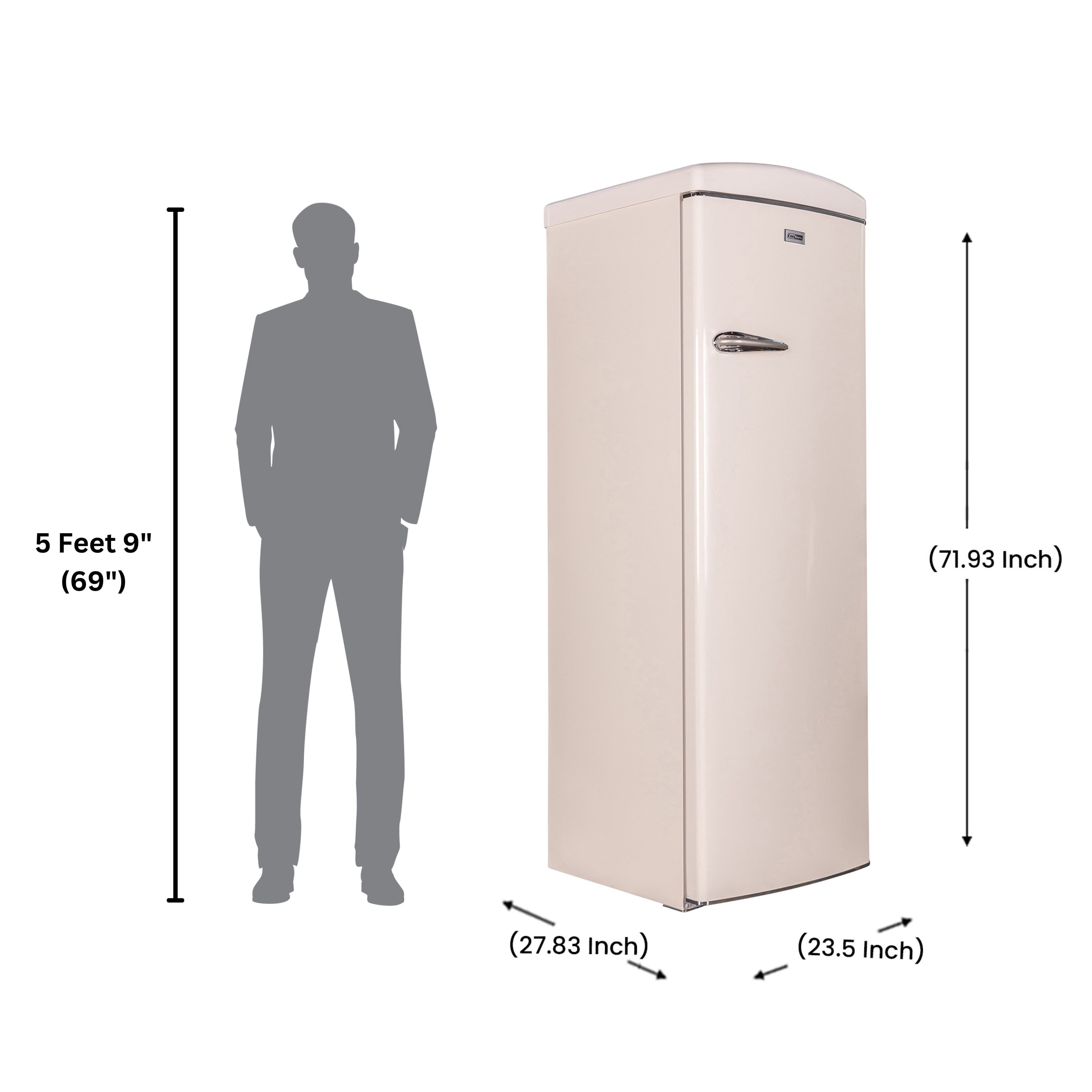 Equator Advanced Appliances RR 1100 C Freezerless-Refrigerators - View #2